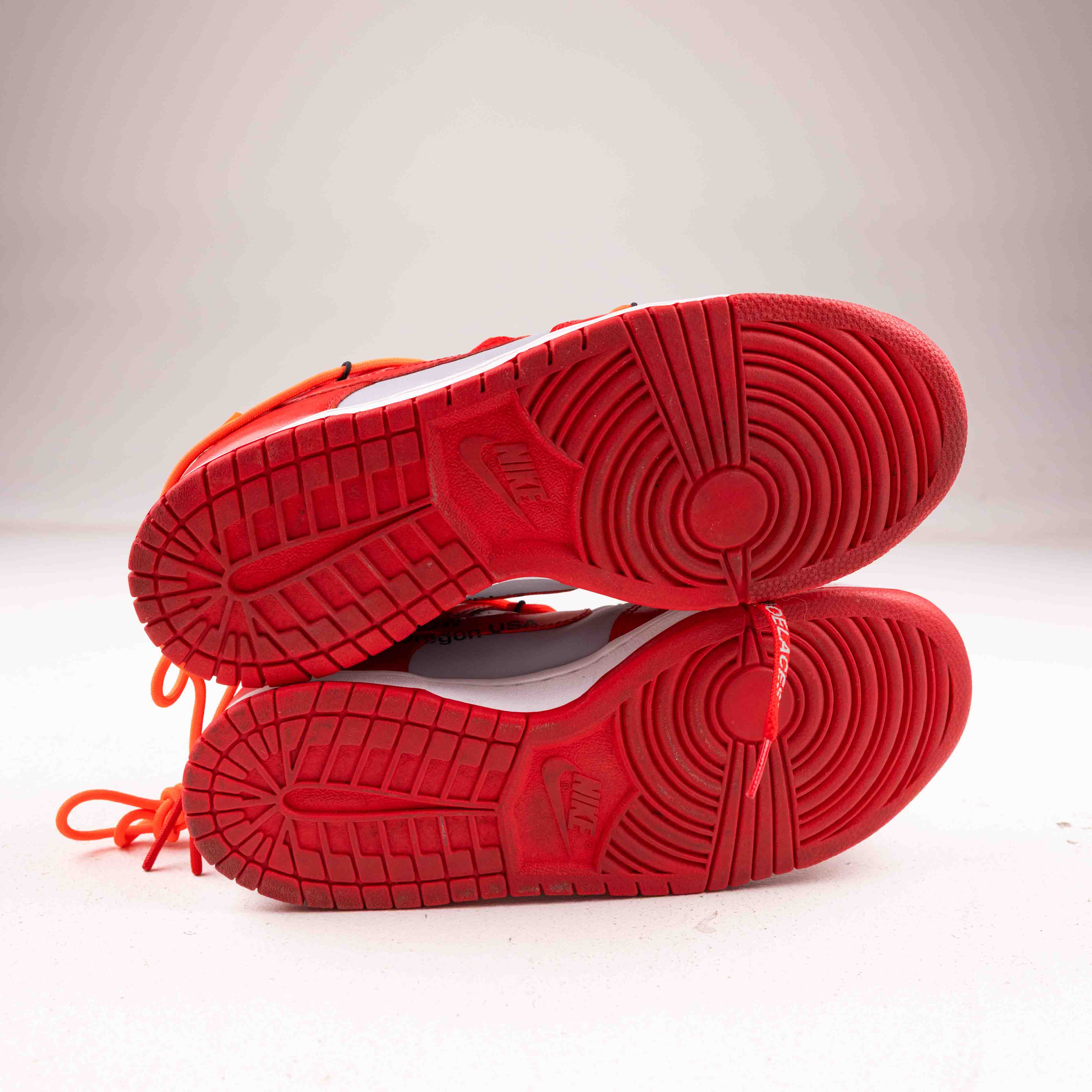 Nike Dunk Low Off-White University Red - Used - 2255 - Common Hype