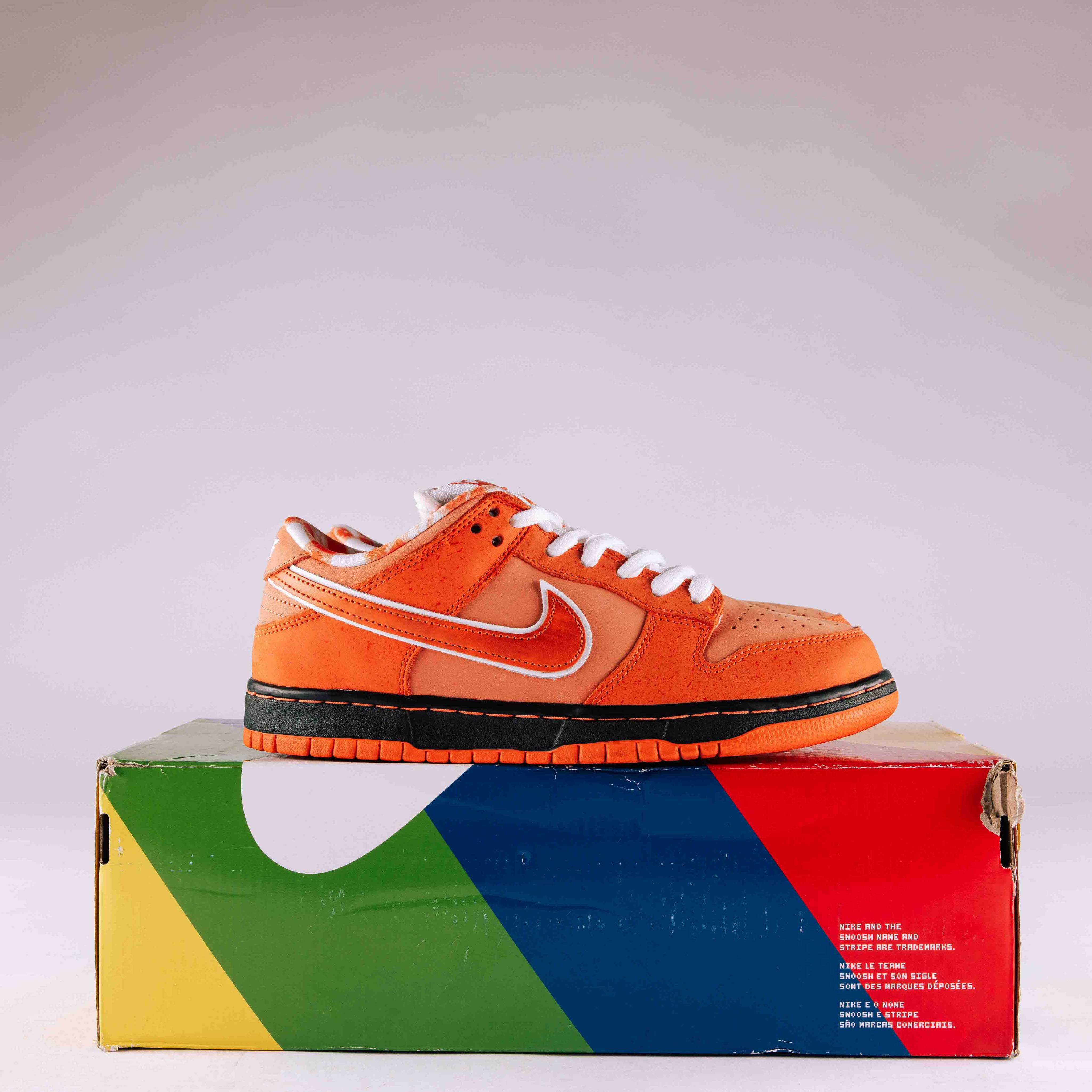 Nike Dunk Low SB x Concepts Orange Lobster for Sale, Authenticity  Guaranteed