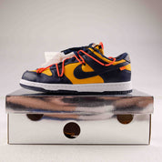 Nike Dunk Low Off-White University Gold Midnight Navy -  Used - 1371 - Common Hype