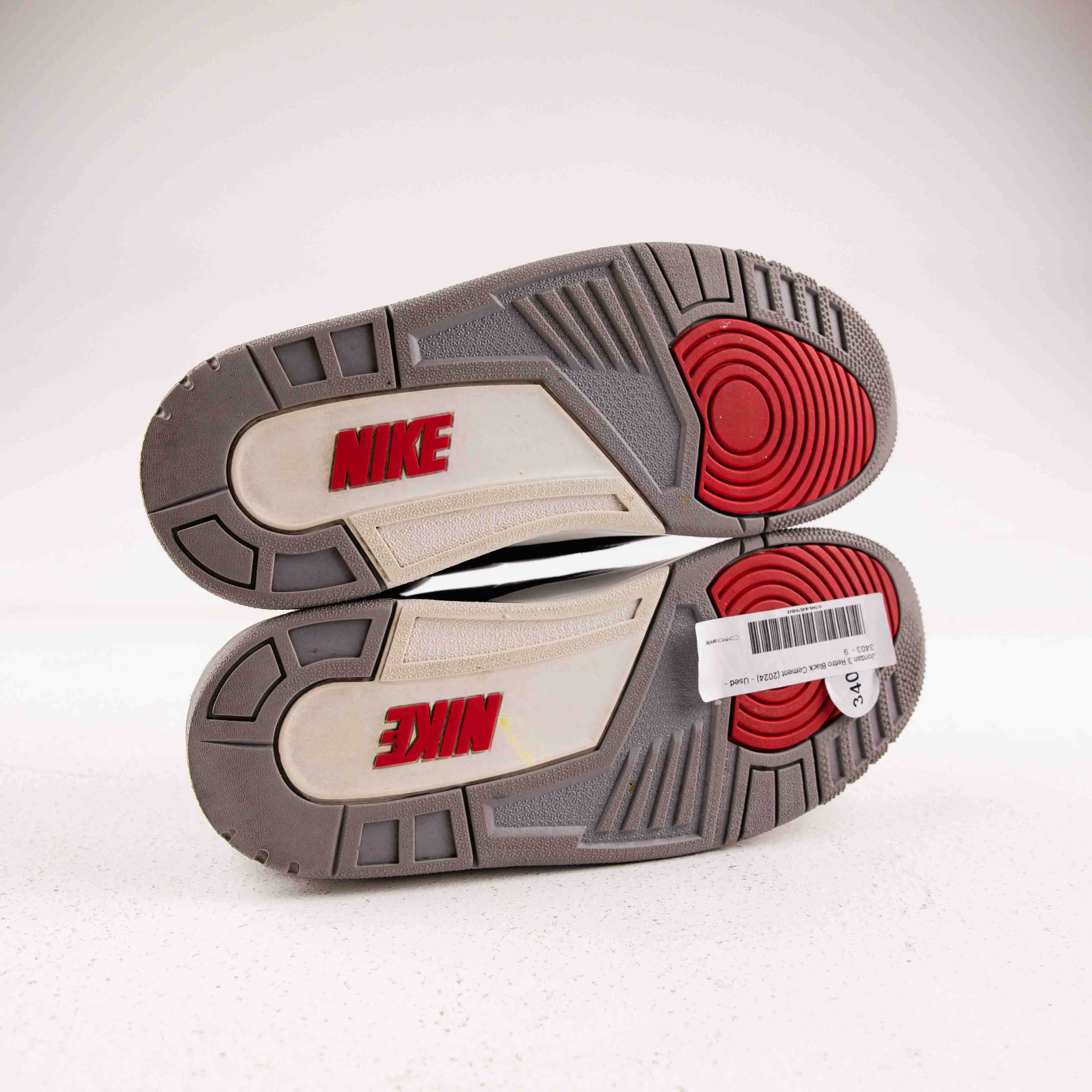 Jordan 3 Retro Black Cement (2024) - Used - 3403 - Common Hype