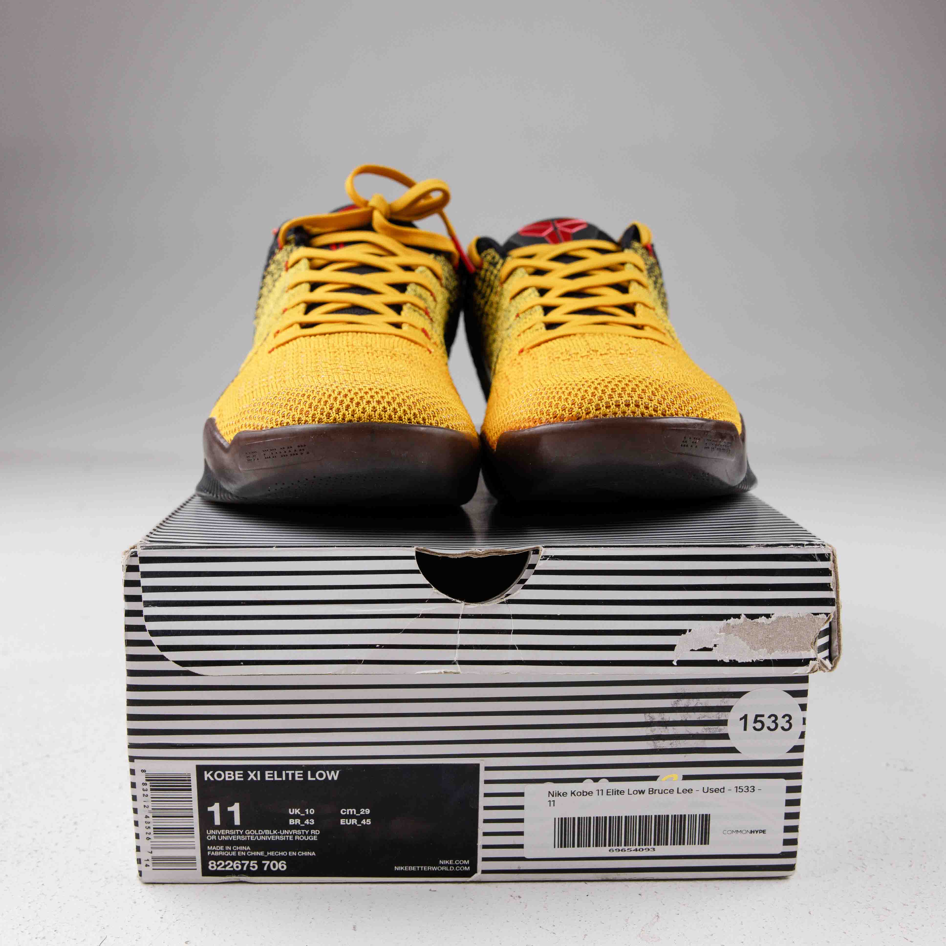 kobe 11 elite yellow