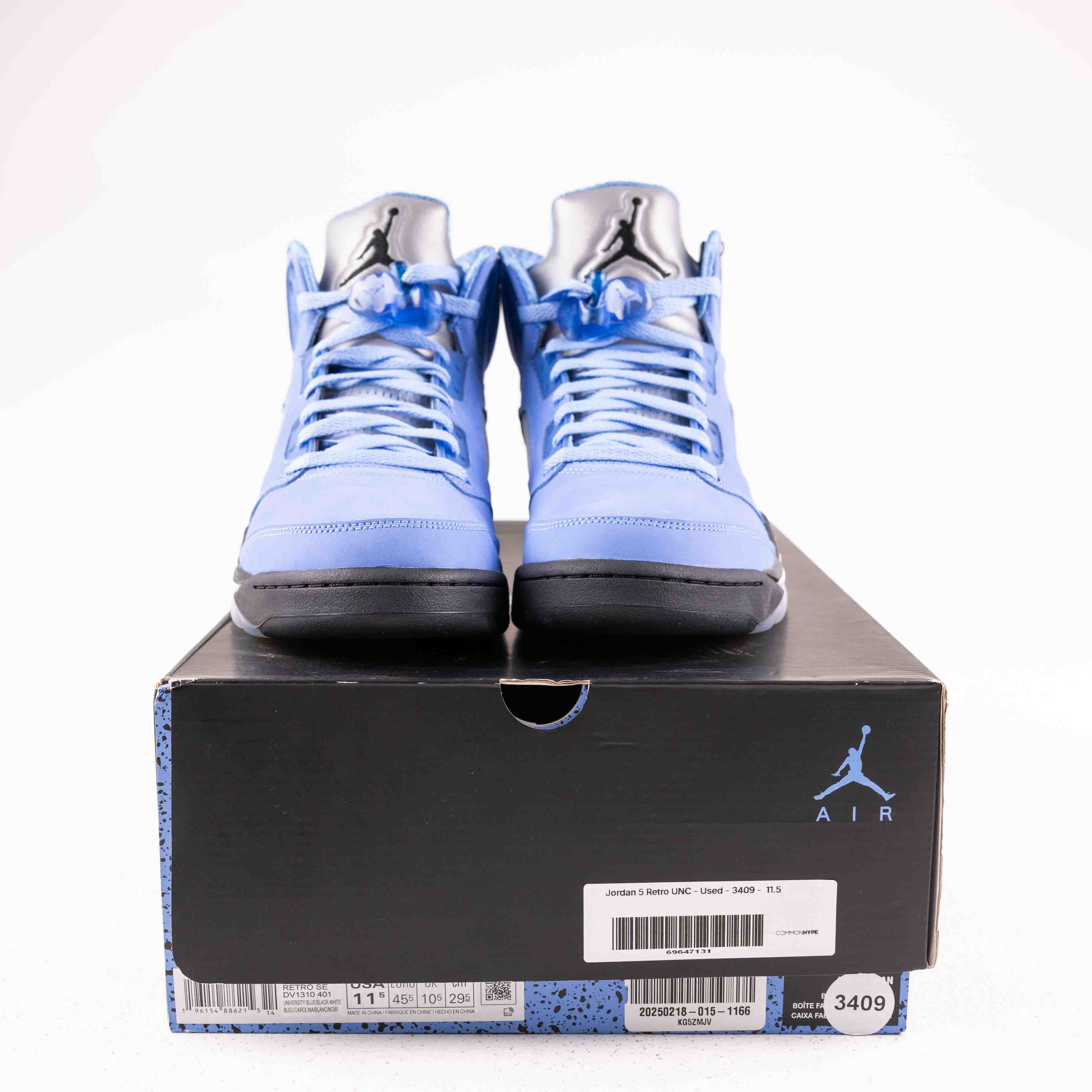 Jordan 5 Retro UNC - Used - 3409 - Common Hype