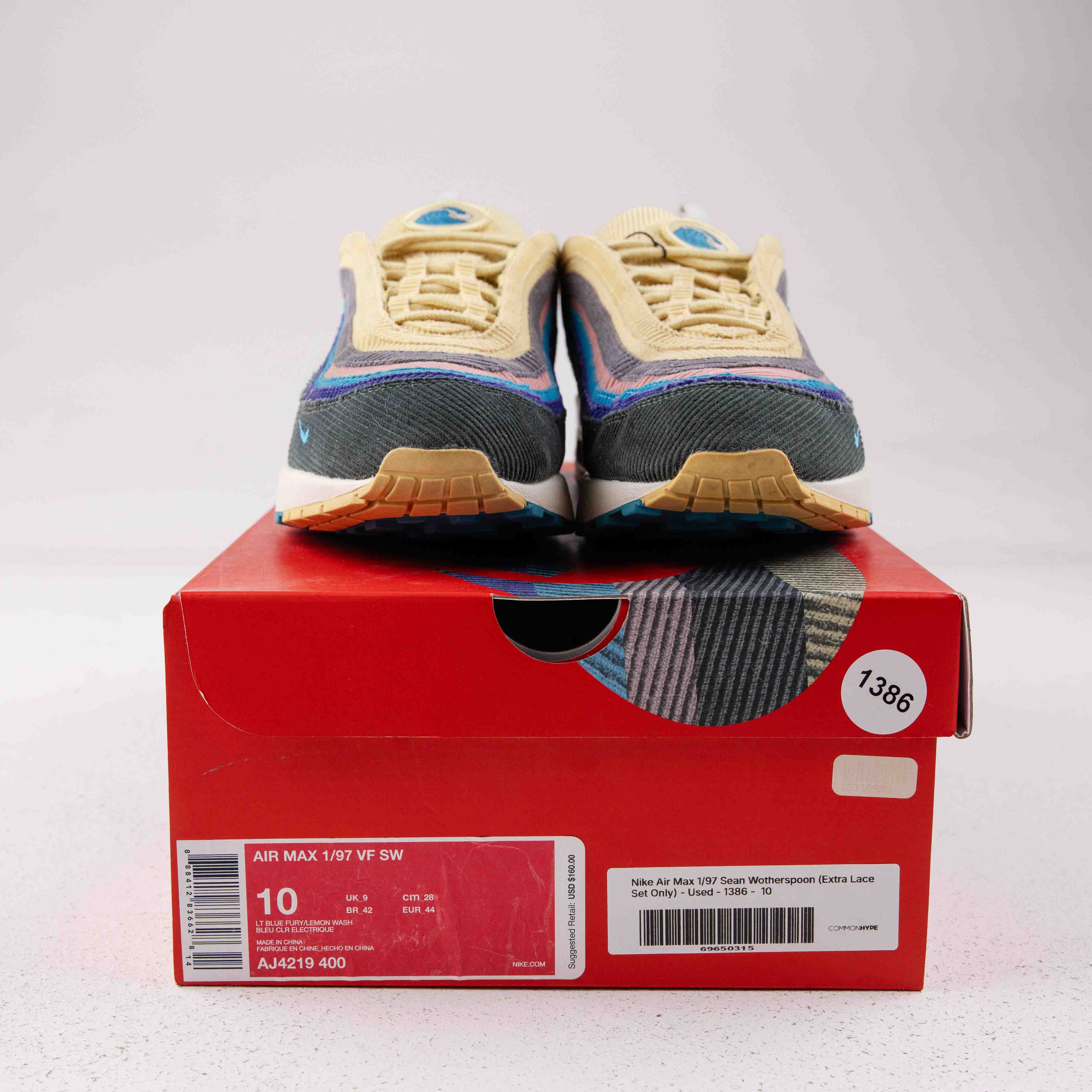 Nike Air Max 1/97 Sean Wotherspoon (Extra Lace Set Only) - Used - 1386