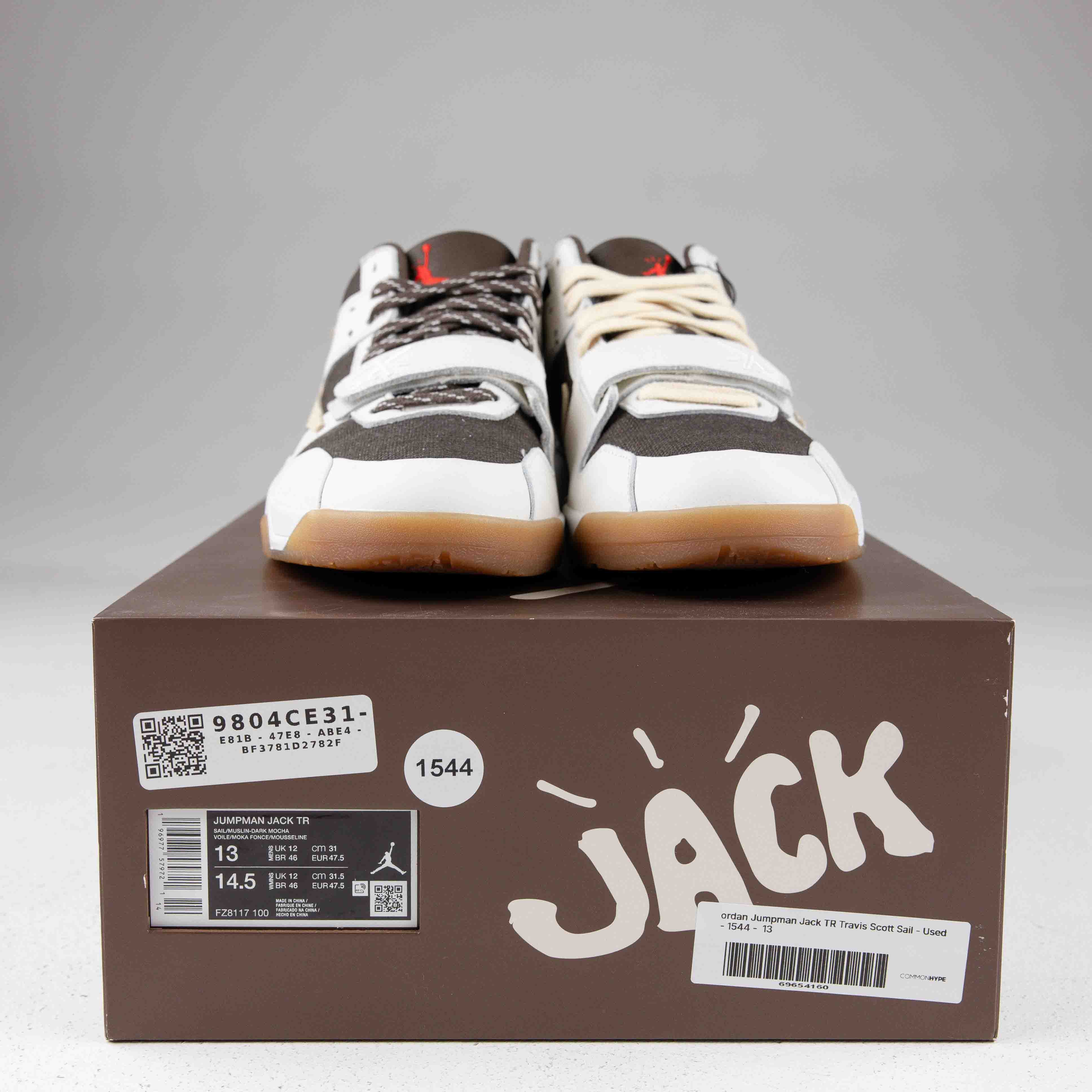 Jordan Jumpman Jack TR Travis Scott Sail - Used - 1544 - Common Hype