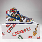 Nike SB Dunk High Concepts Ugly Christmas Sweater (2017) - Used - 4151 - Common Hype