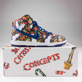 Nike SB Dunk High Concepts Ugly Christmas Sweater (2017) - Used - 4151