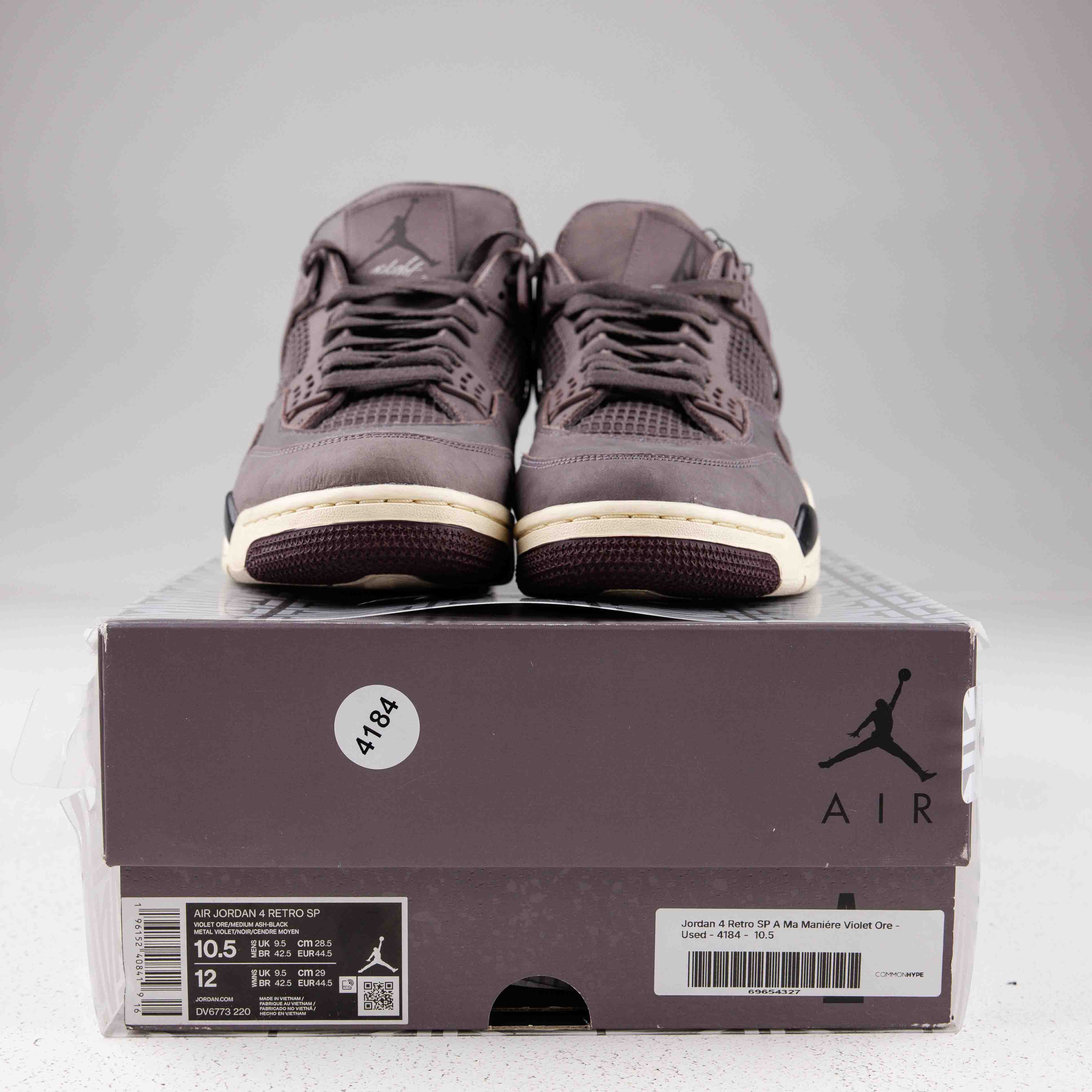 Jordan 4 Retro SP A Ma Maniére Violet Ore - Used - 4184 - Common Hype