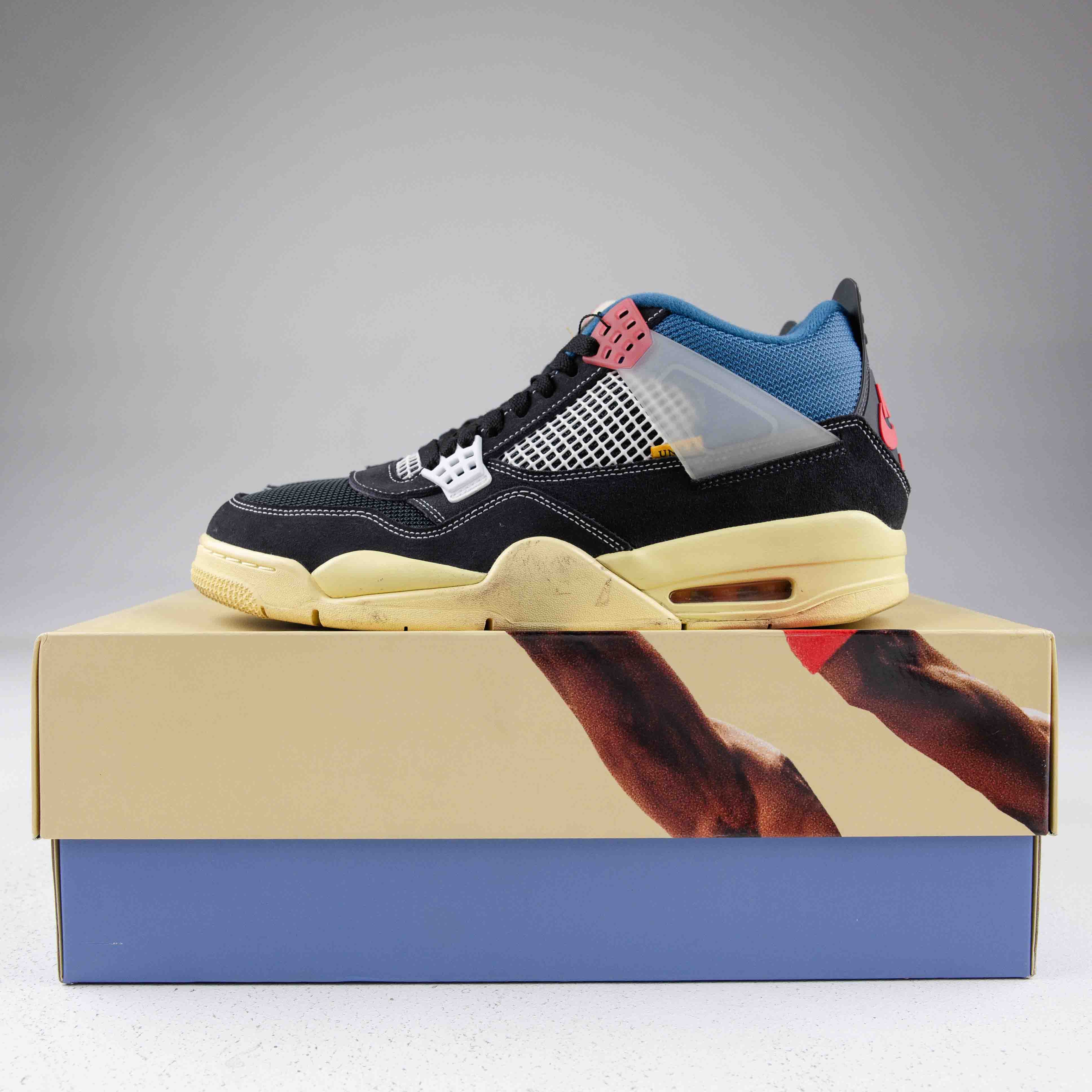 Jordan 4 Retro Union Off Noir - Used - 4164 - Common Hype