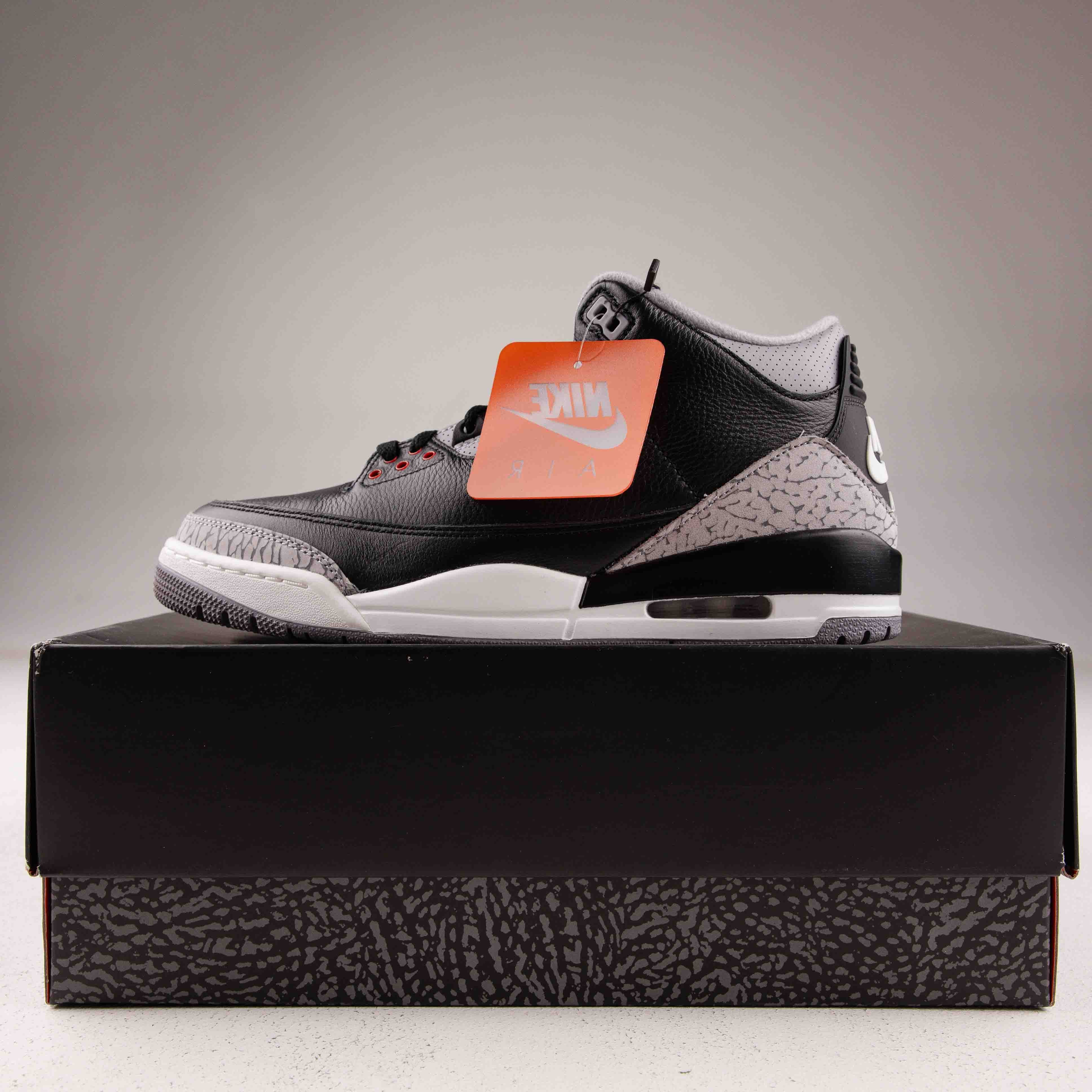 Jordan 3 Retro OG Black Cement (2024) - Used - 4180 - Common Hype