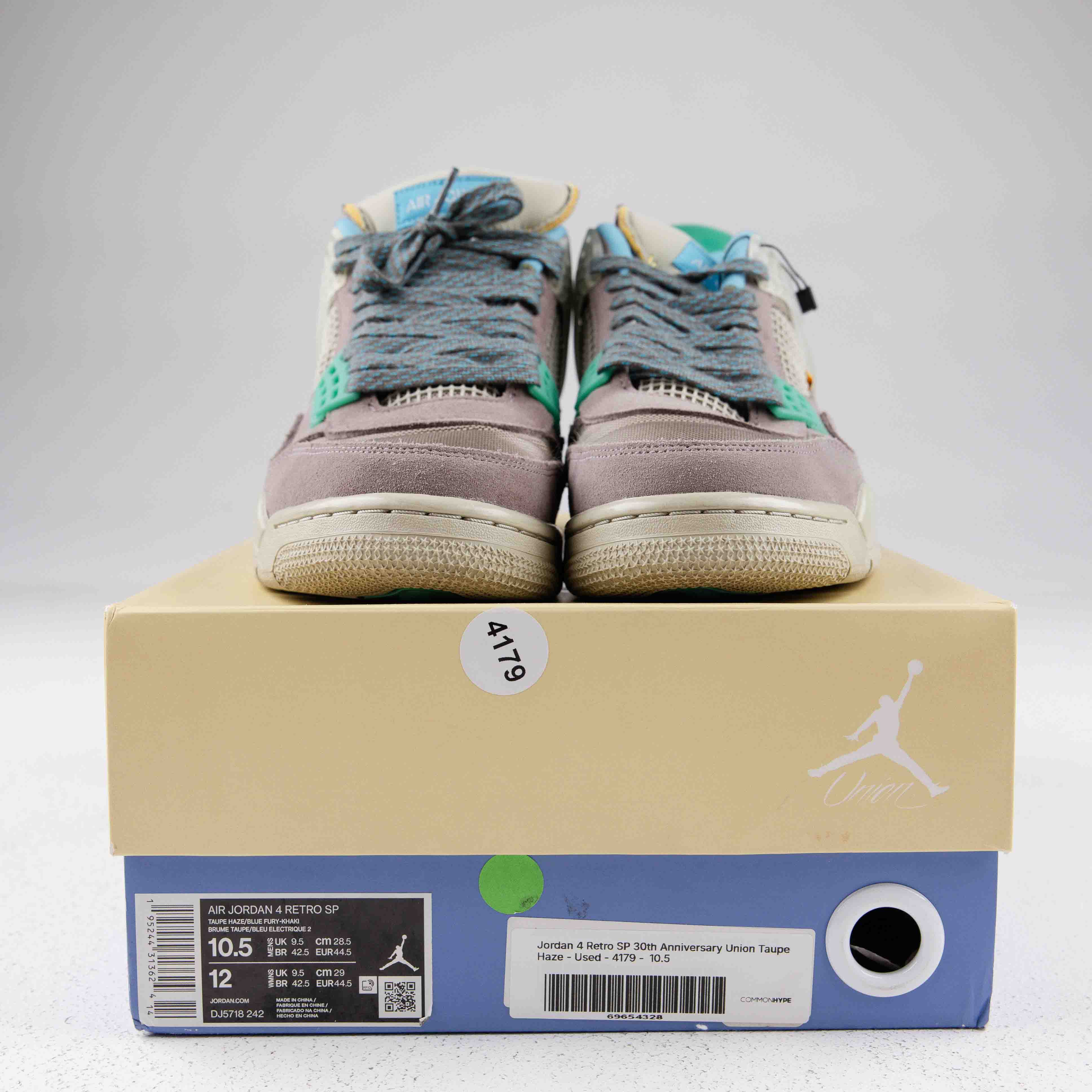 Jordan 4 Retro SP 30th Anniversary Union Taupe Haze - Used - 4179 - Common Hype