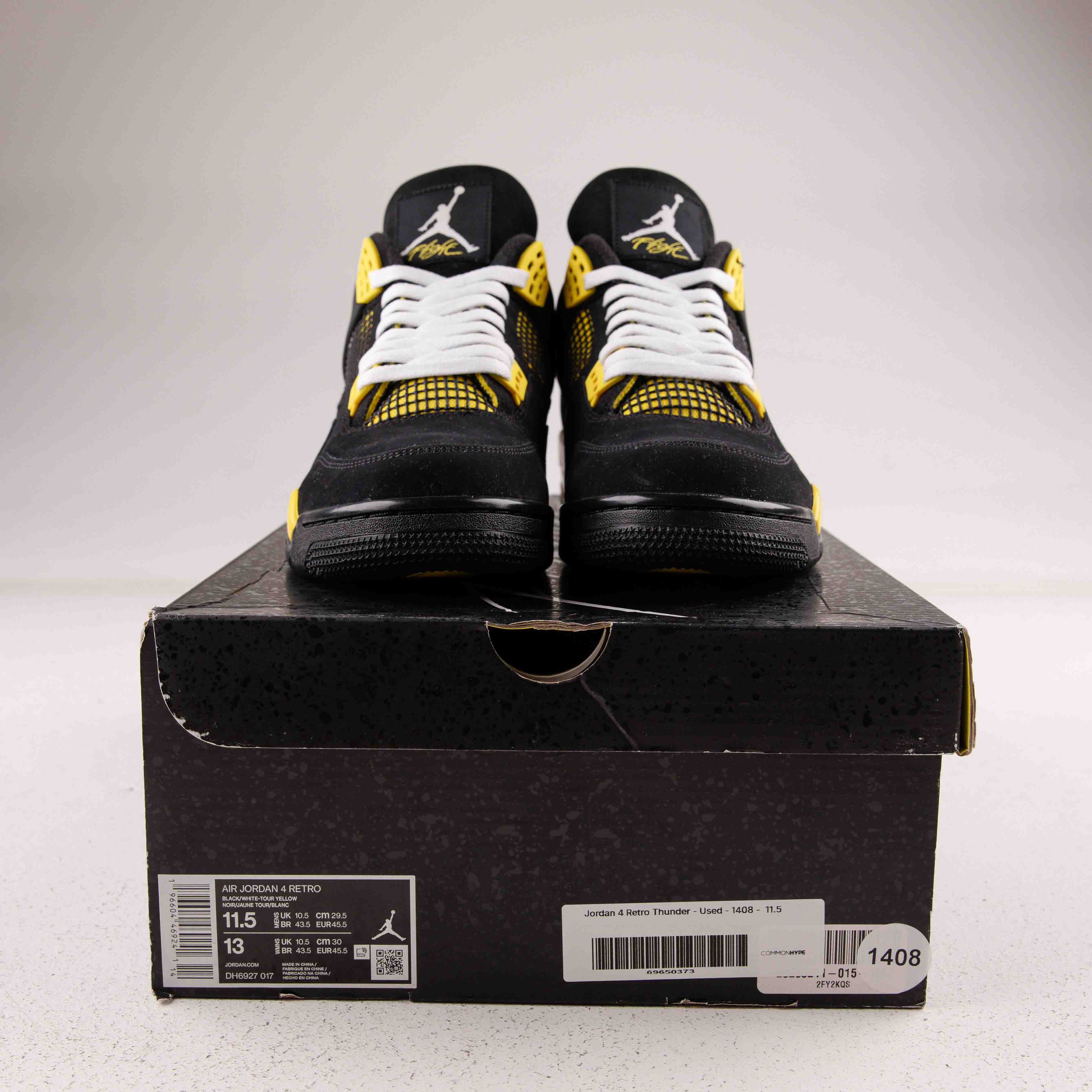 Jordan 4 Retro Thunder - Used - 1408