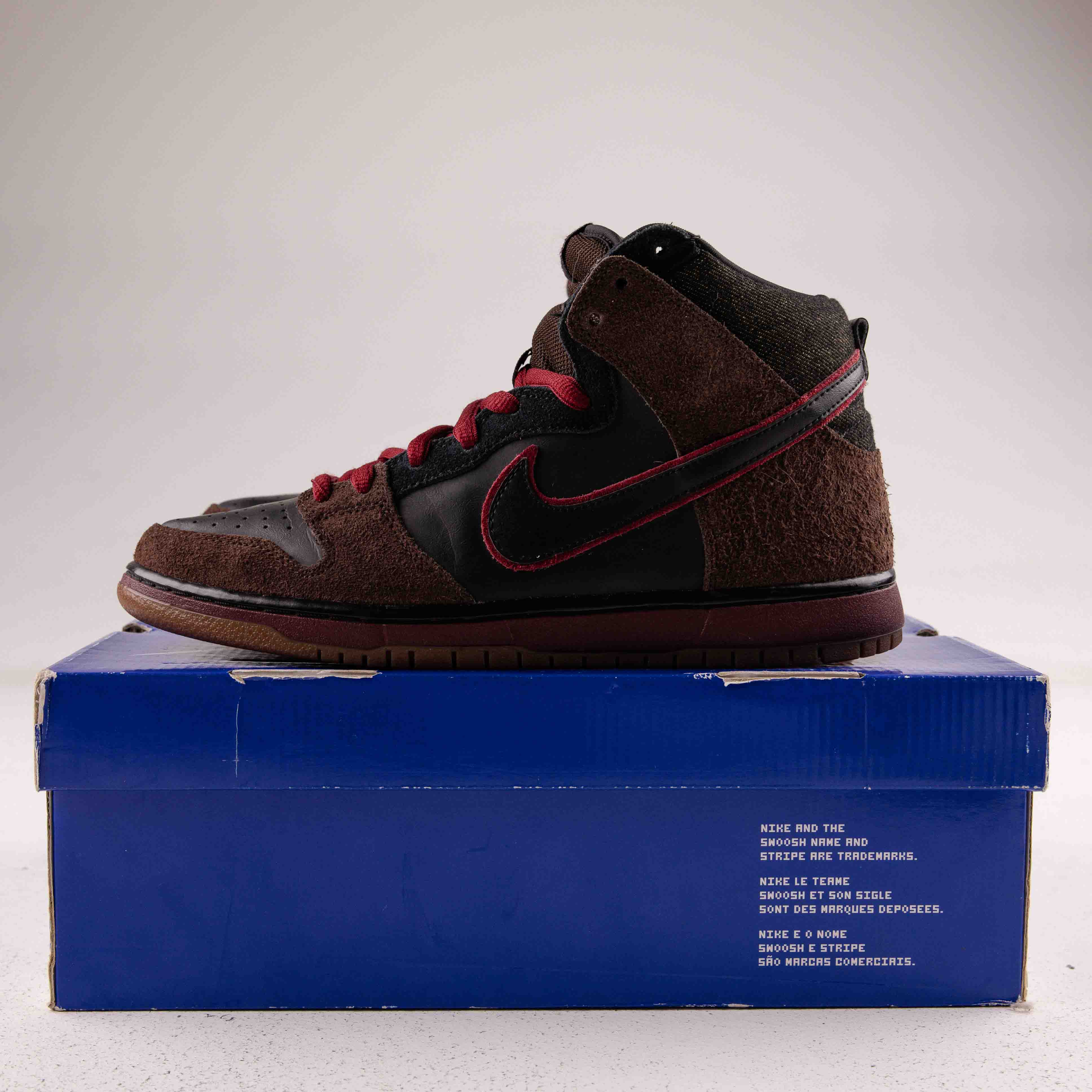 Nike SB Dunk High Brooklyn Projects Reign In Blood Slayer - Used - 1415