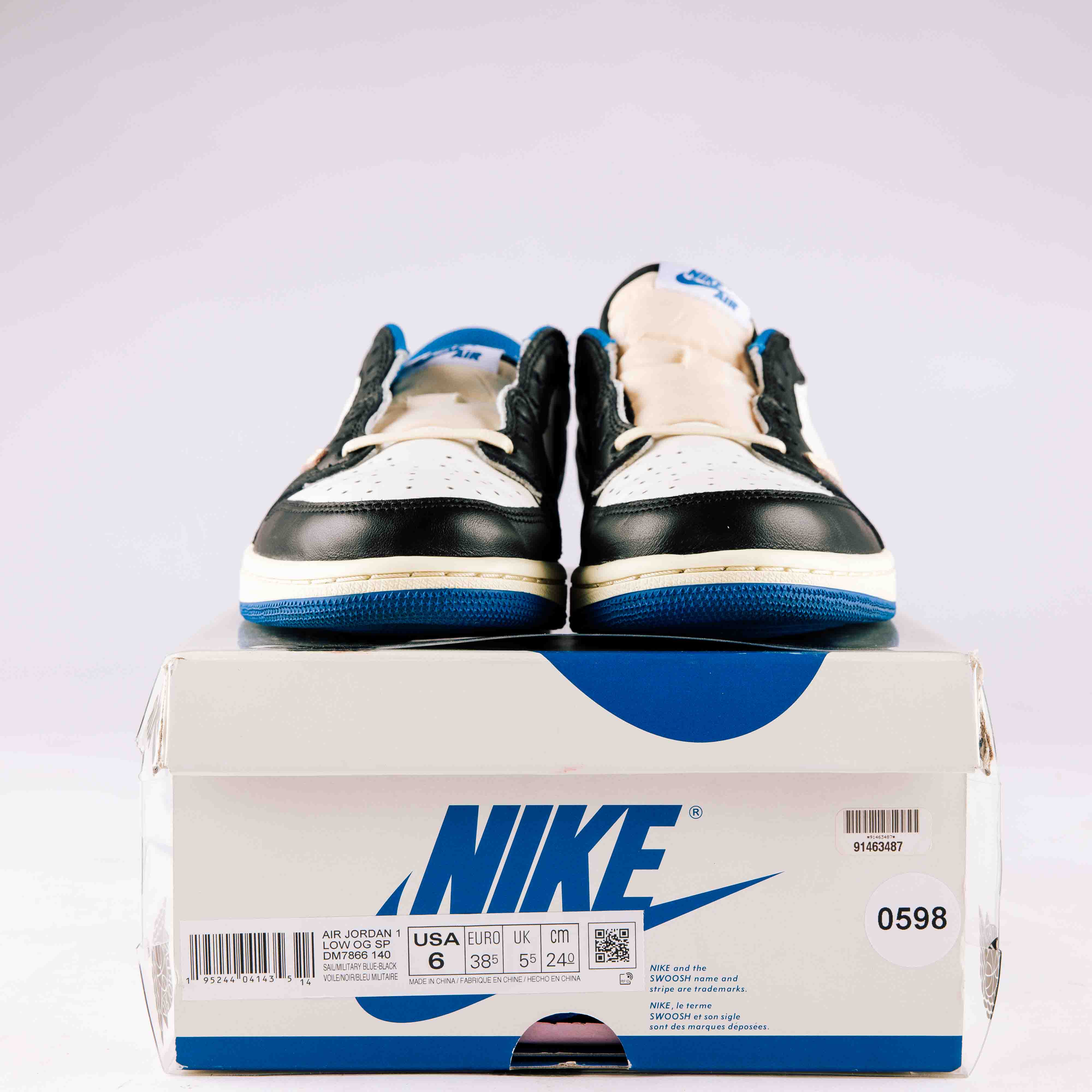 Jordan 1 Low Travis Scott Fragment - Used - 0598 – Common Hype