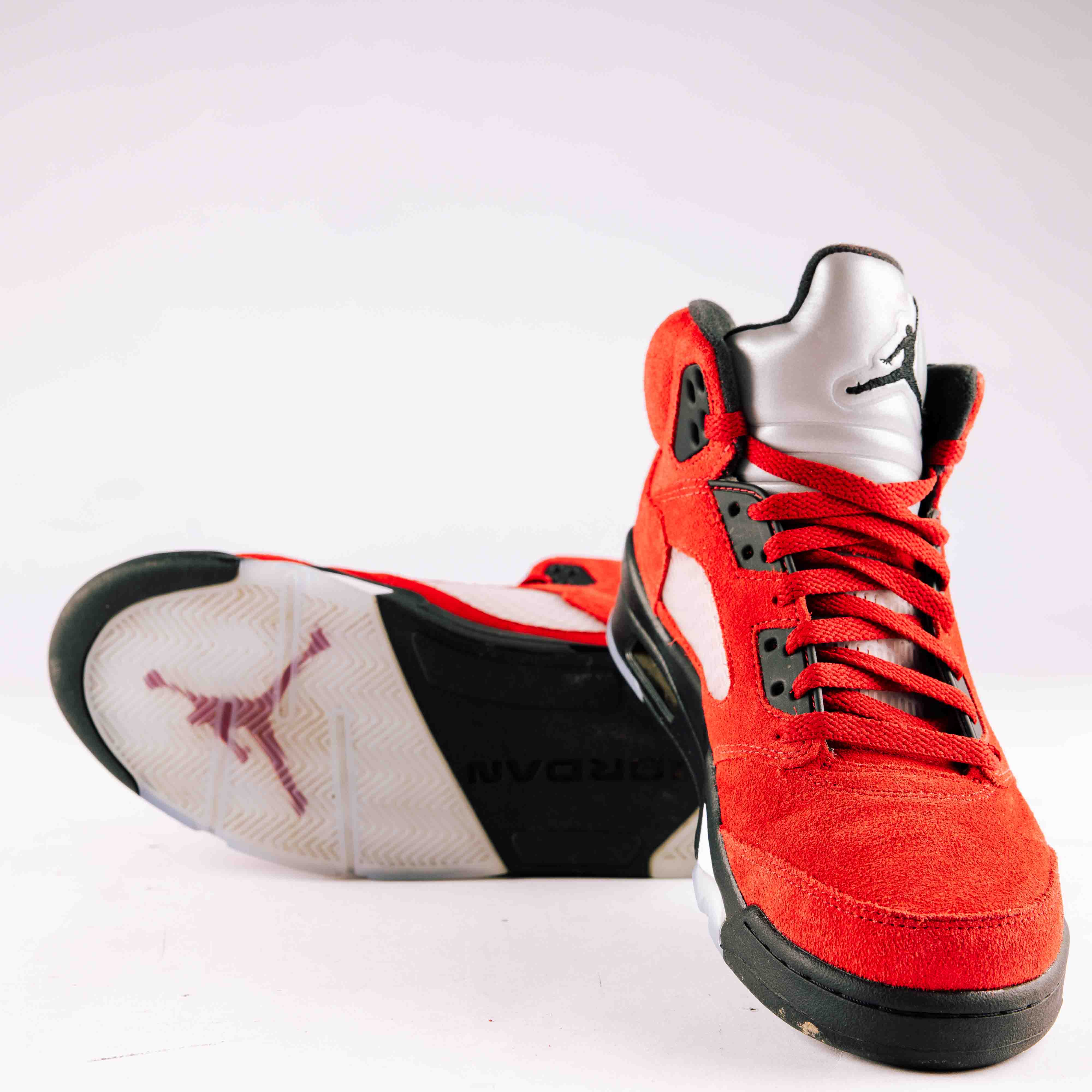 Jordan 5 Retro Raging Bull Red (2021) - Used -0496 - Common Hype