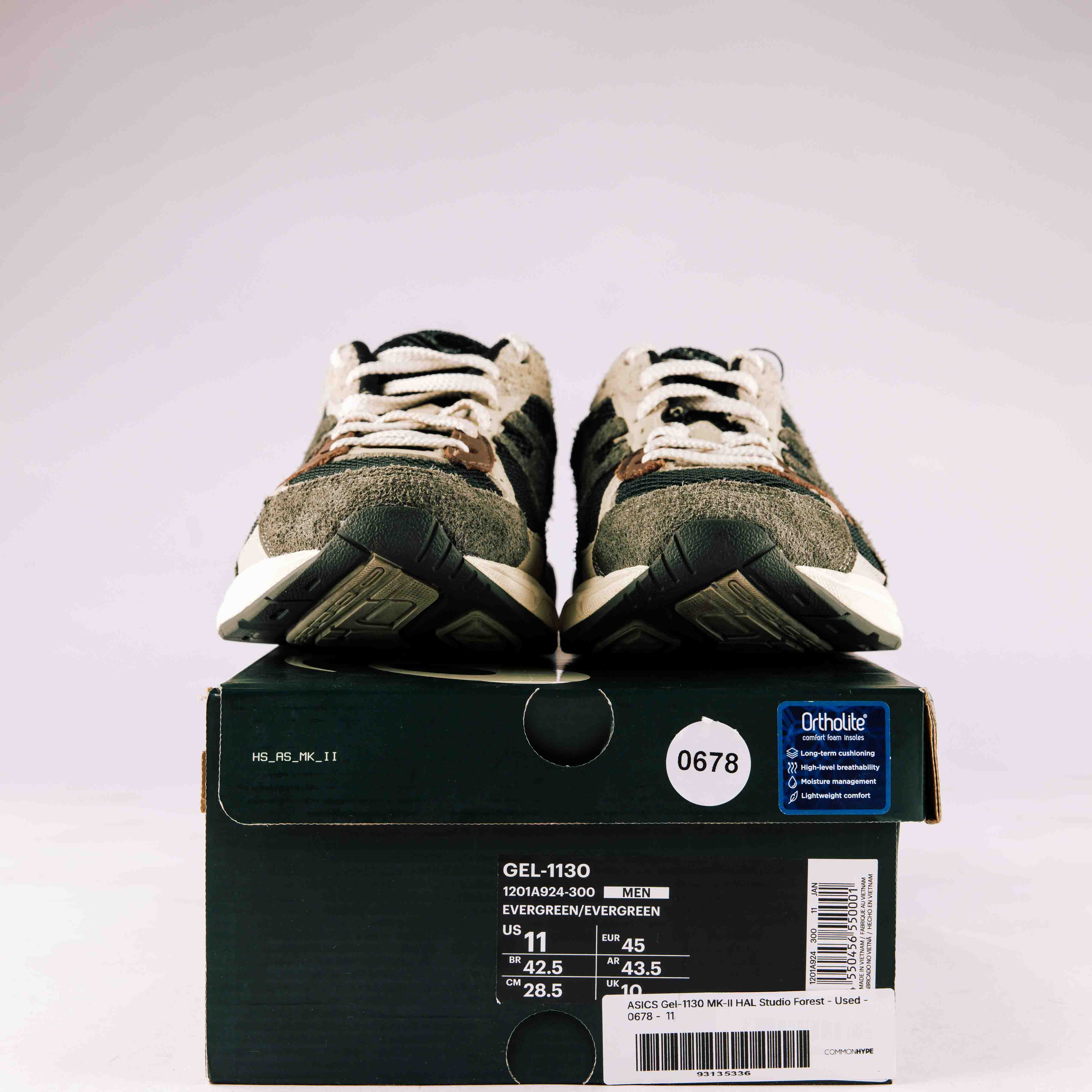 ASICS Gel-1130 MK-II HAL Studio Forest - Used - 0678 - Common Hype