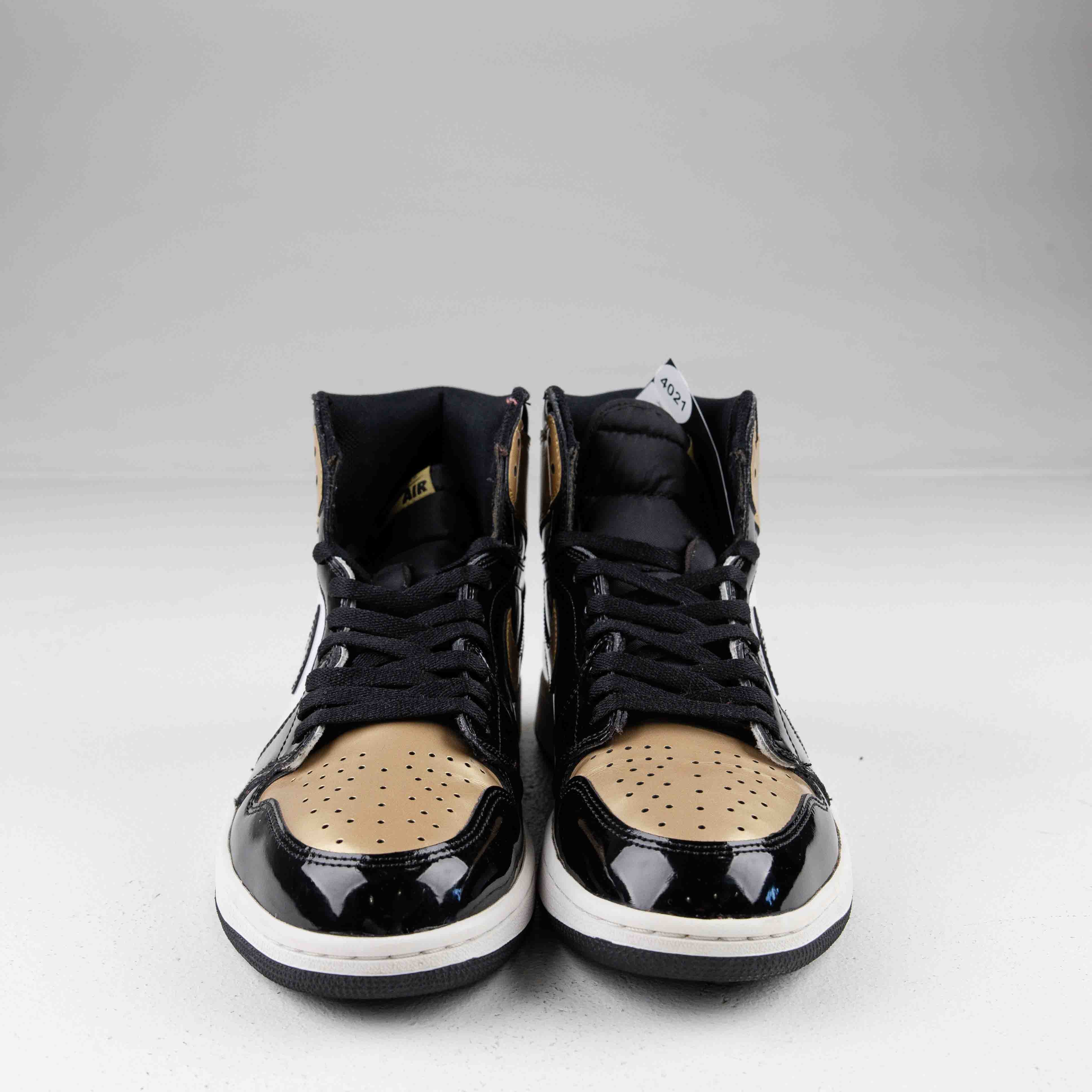 Jordan 1 Retro High NRG Patent Gold Toe - Used - 4021
