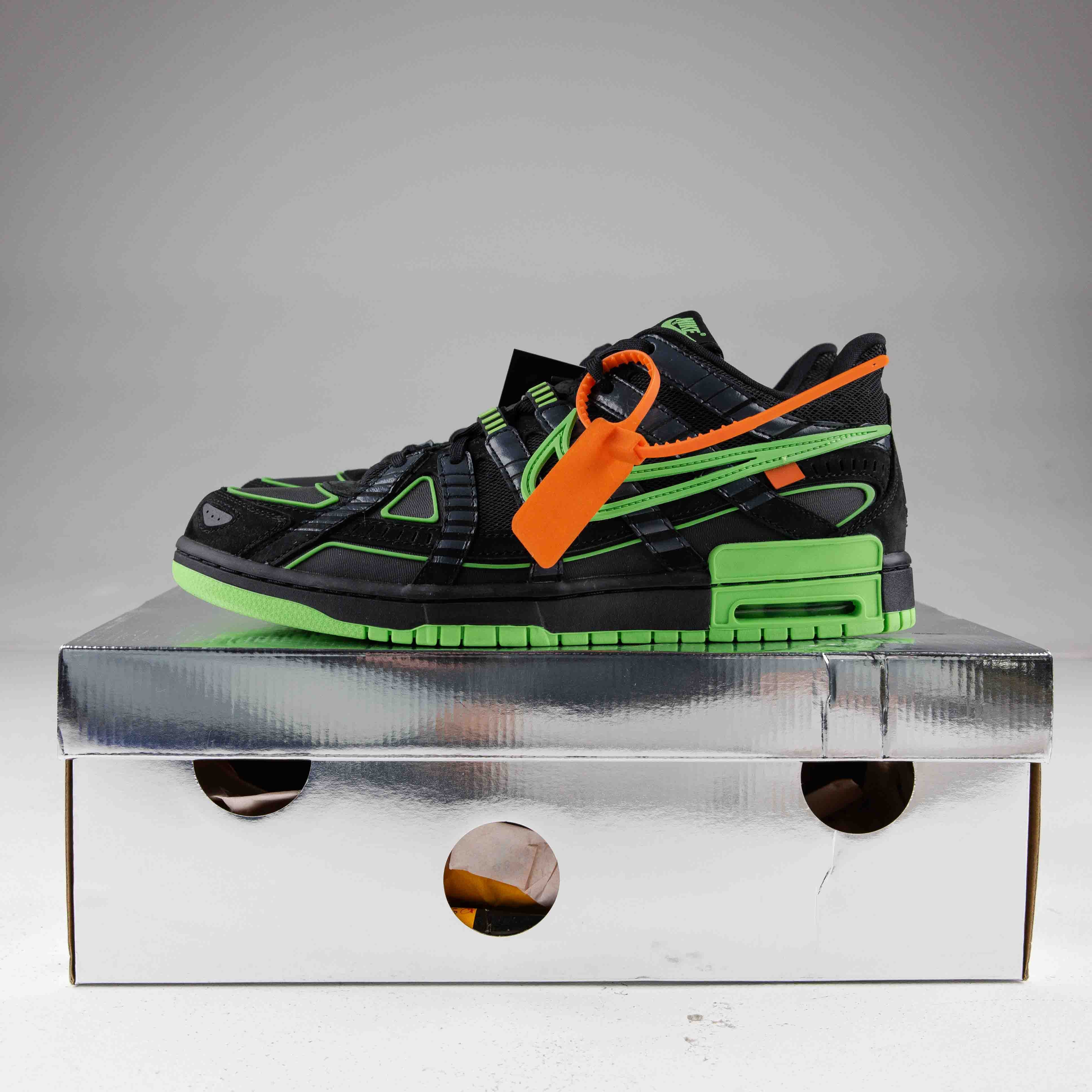 Nike Air Rubber Dunk Off-White Green Strike - Used - 4025