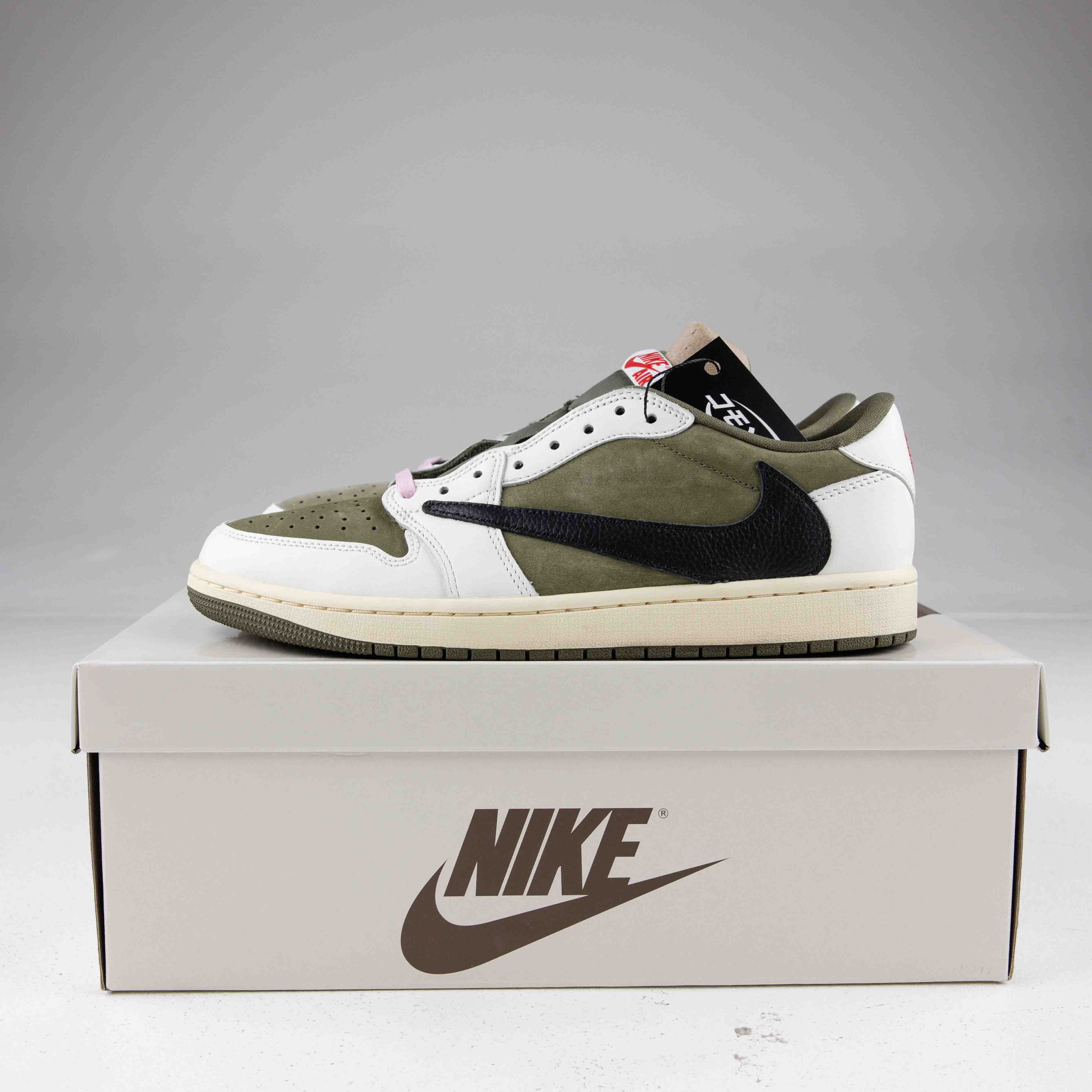 Jordan 1 Retro Low OG SP Travis Scott Medium Olive - Used - 4024