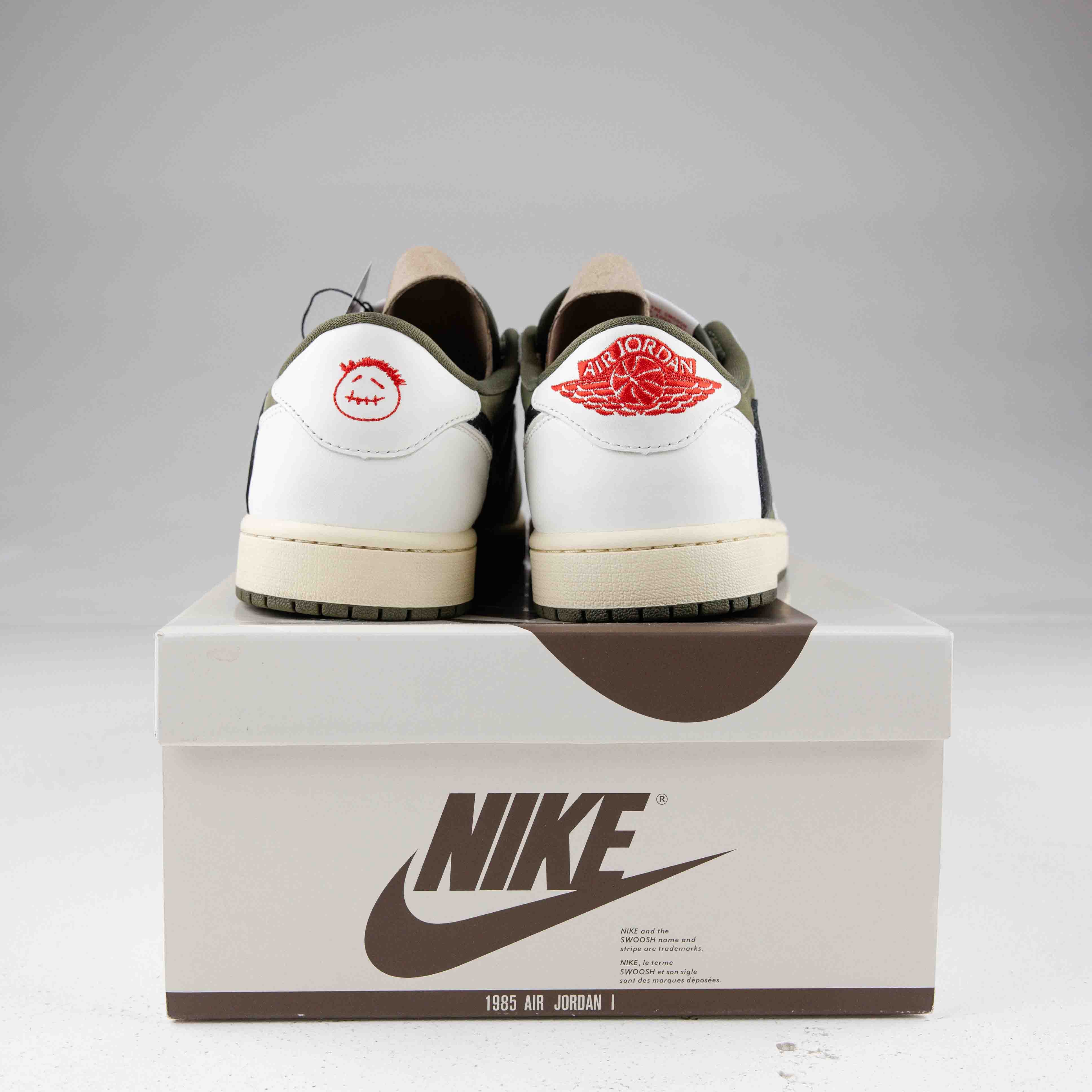 Jordan 1 Retro Low OG SP Travis Scott Medium Olive - Used - 4024