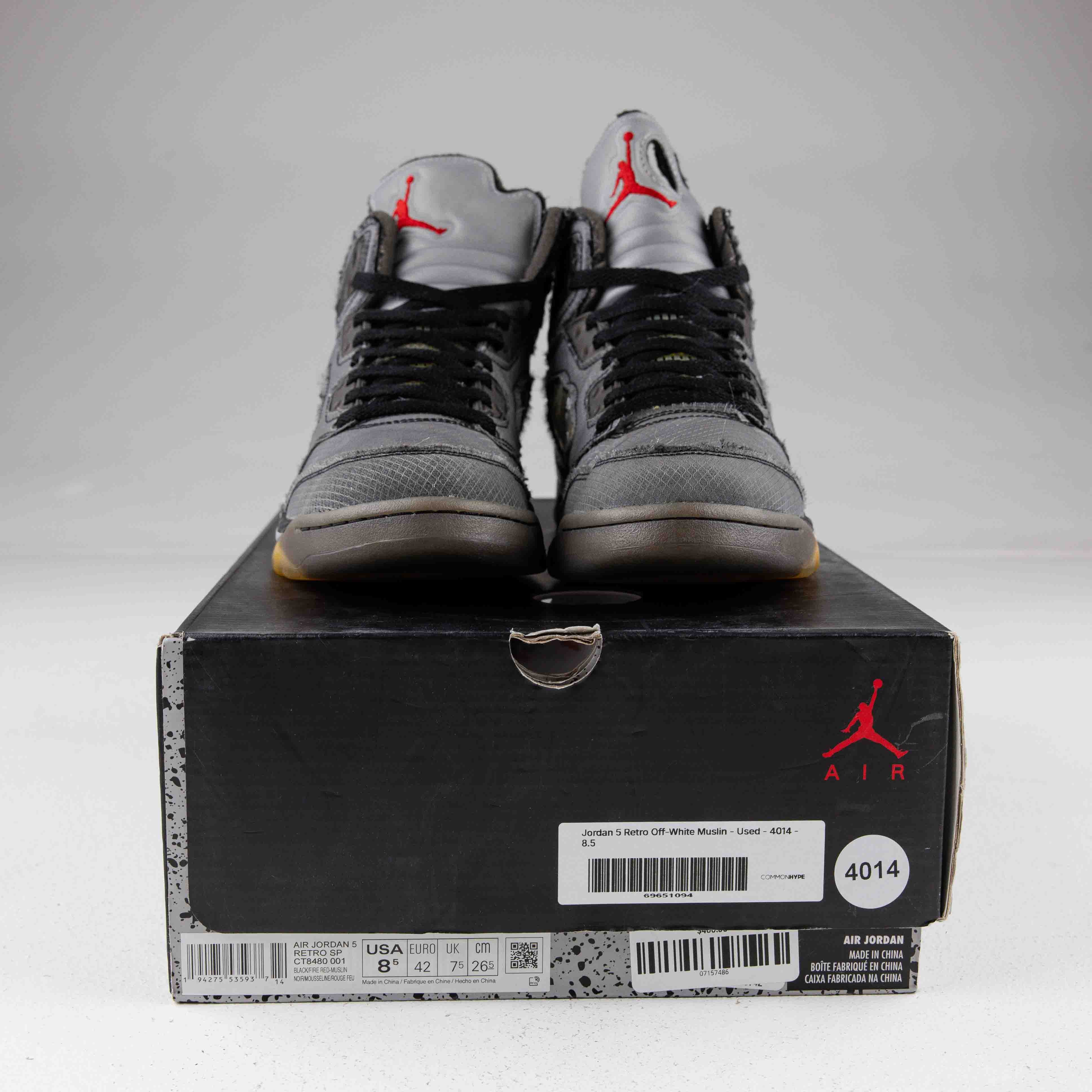 Jordan 5 Retro Off-White Muslin - Used - 4014