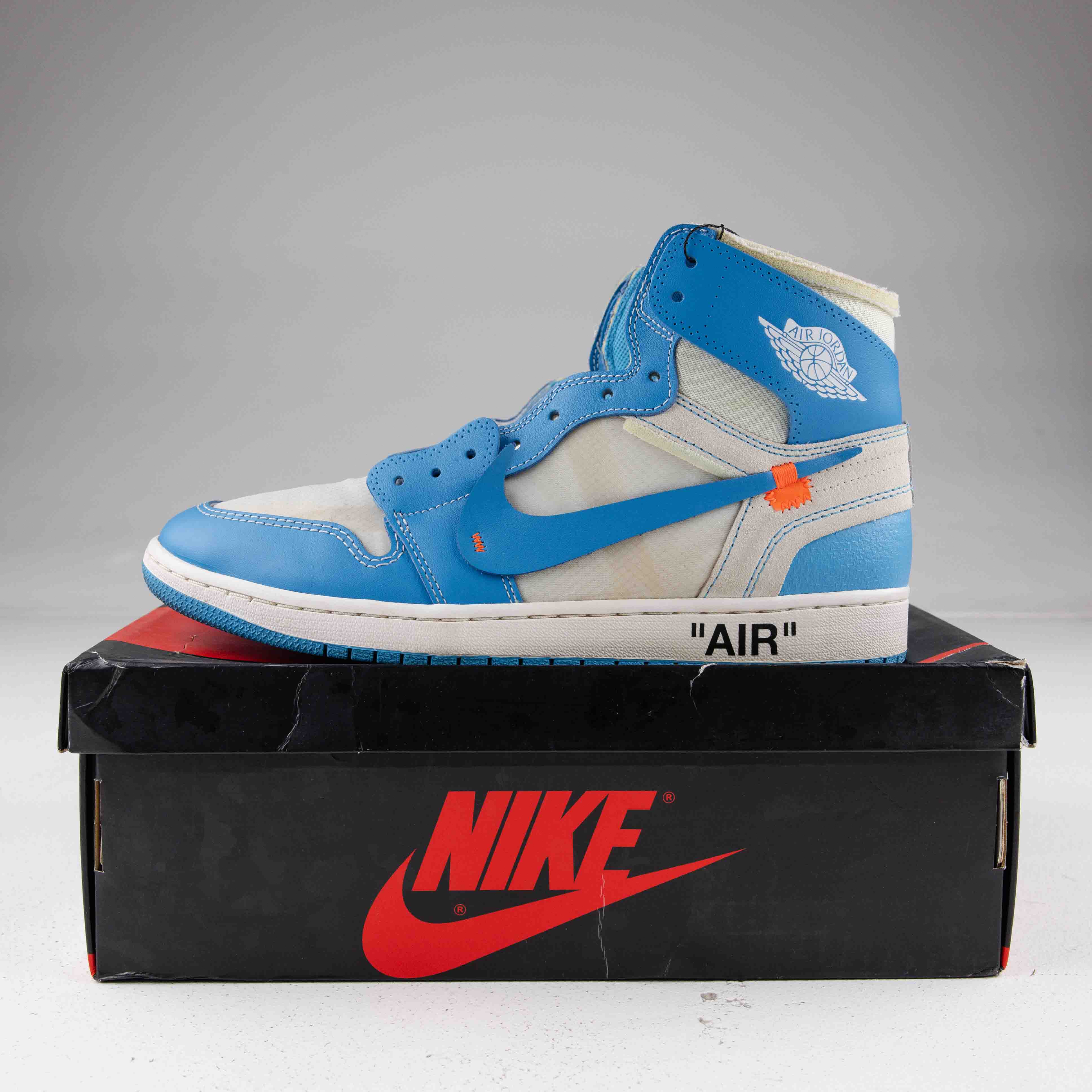 Jordan 1 Retro High Off-White University Blue - Used - 4027