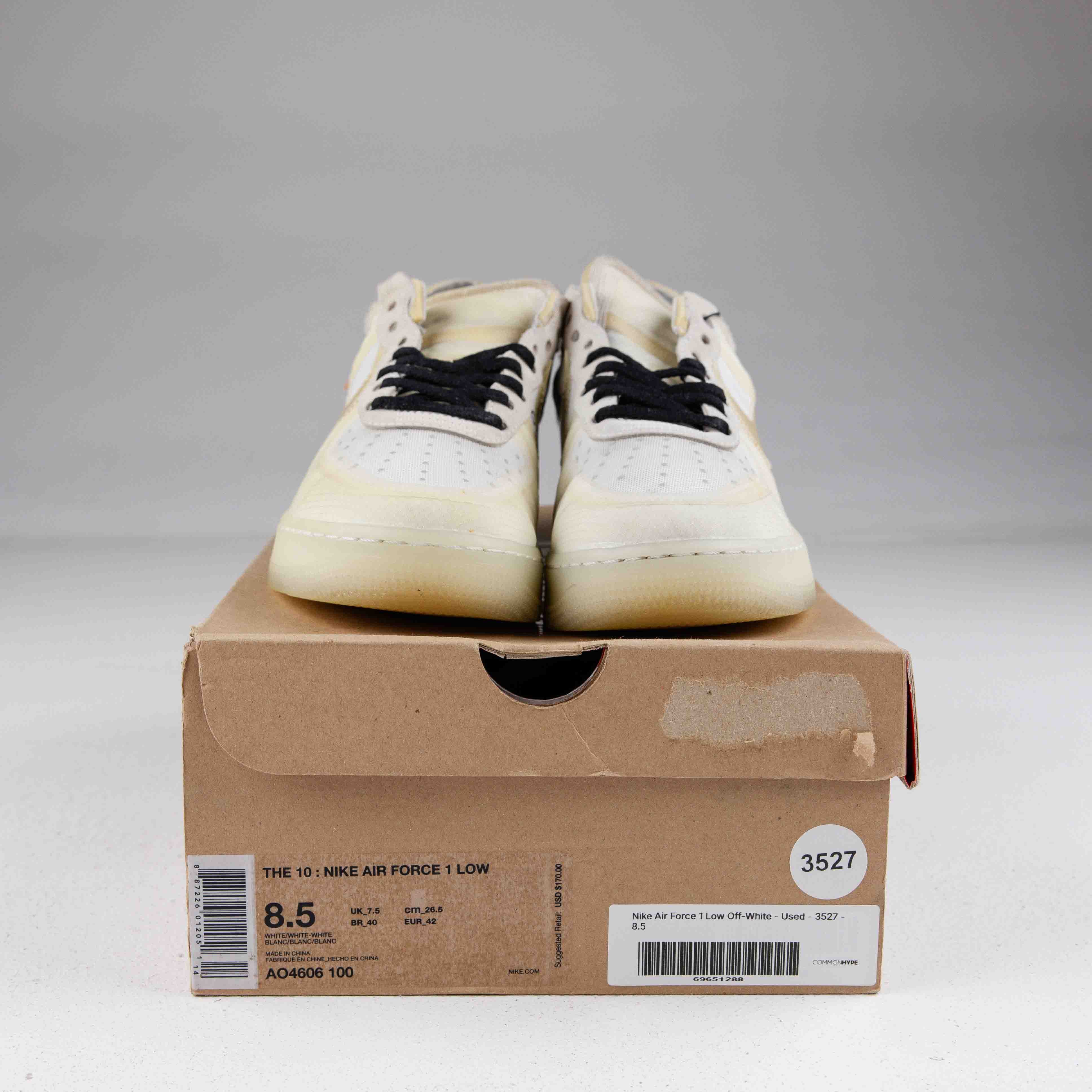 Nike Air Force 1 Low Off-White - Used - 3527