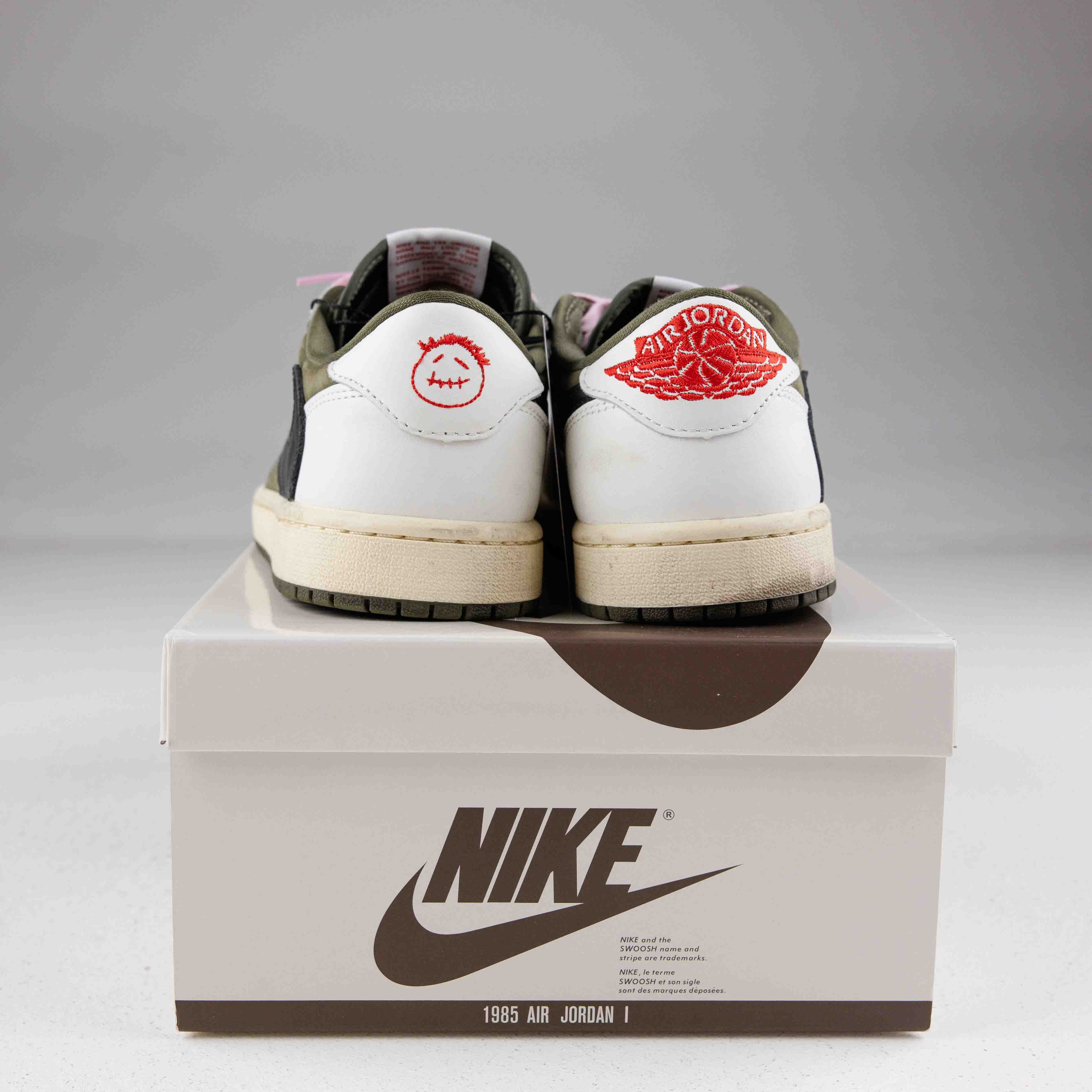 Jordan 1 Retro Low OG SP Travis Scott Medium Olive - Used - 1450