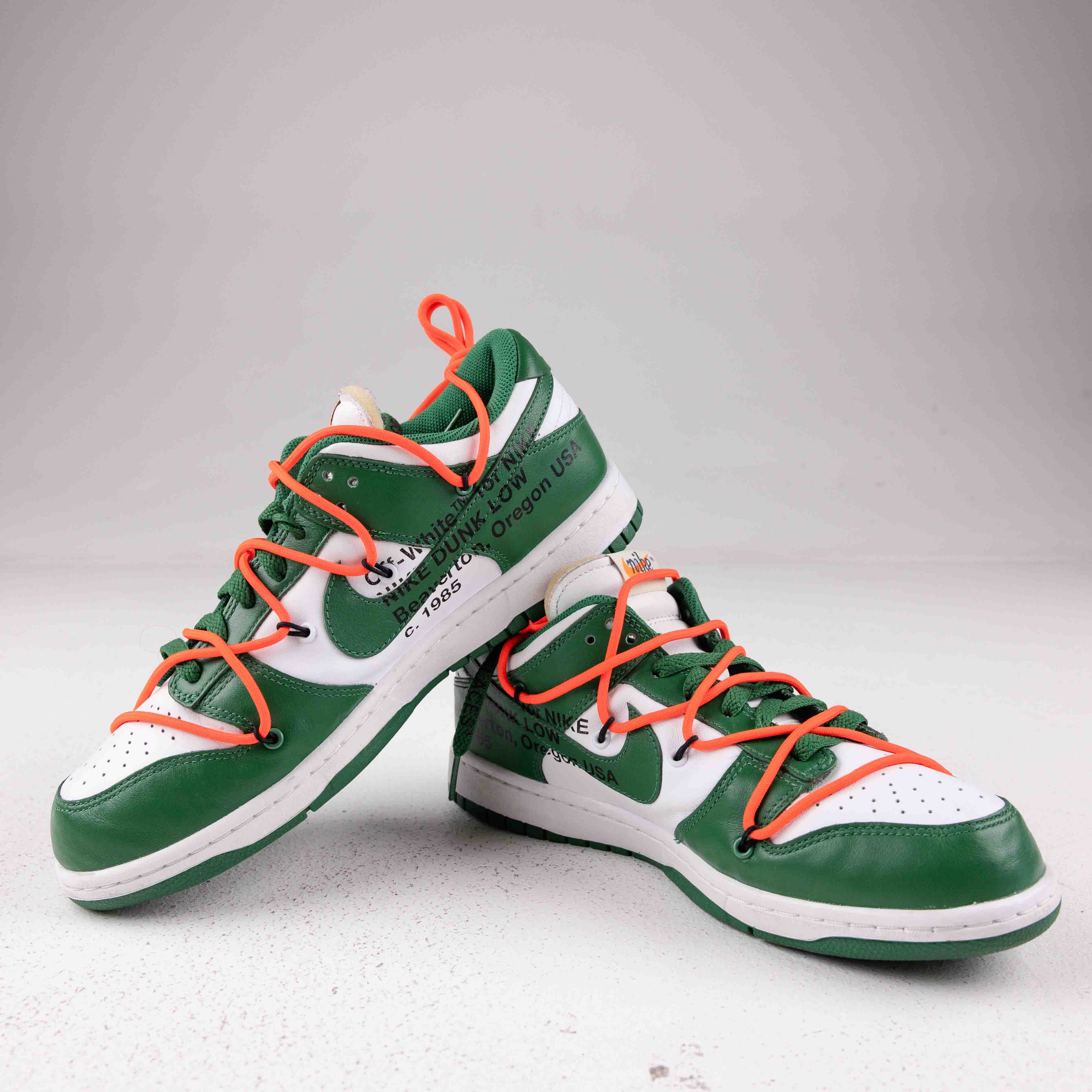 Nike Dunk Low Off-White Pine Green - Used - 3561 – Common Hype