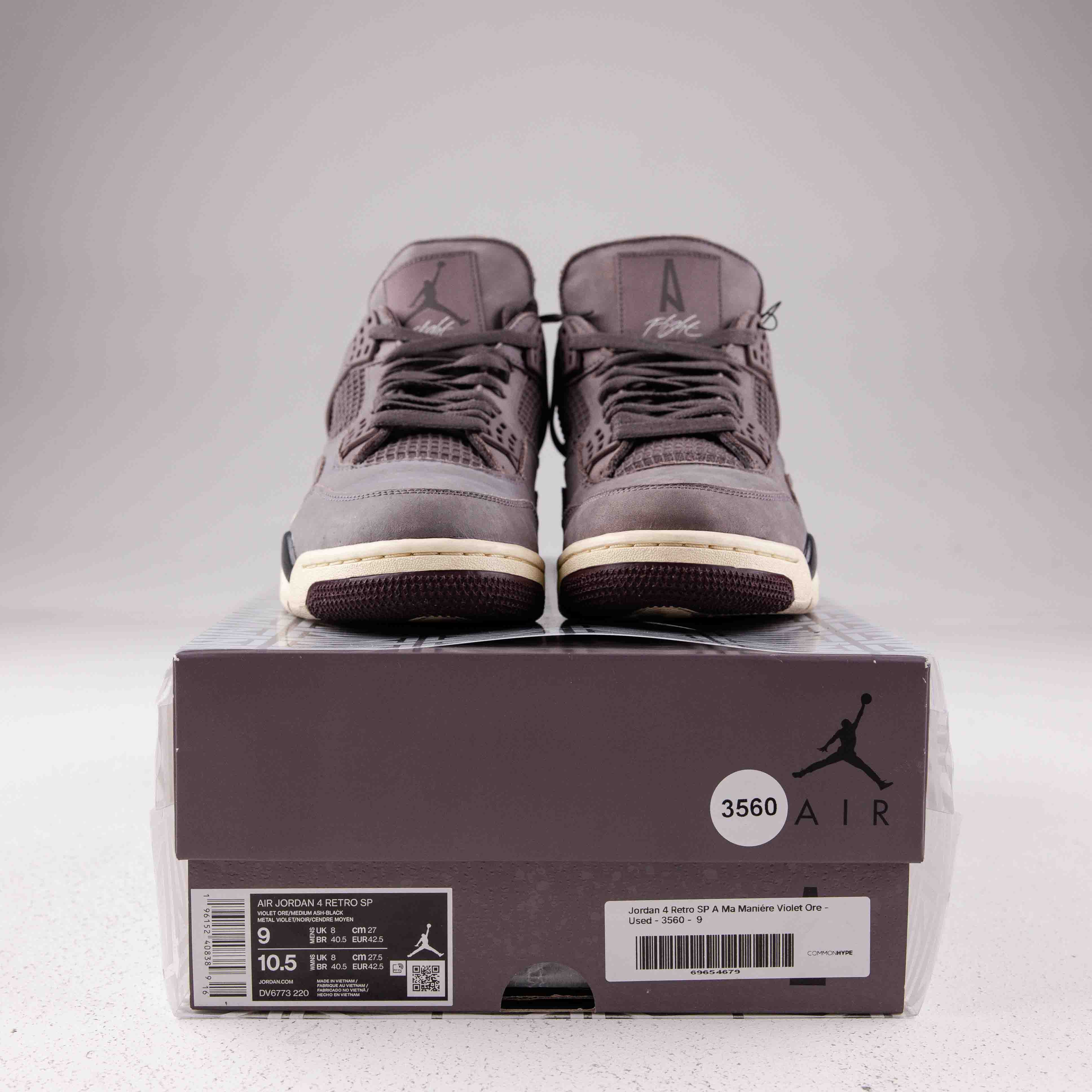 Jordan 4 Retro SP A Ma Maniére Violet Ore - Used - 3560 - Common Hype
