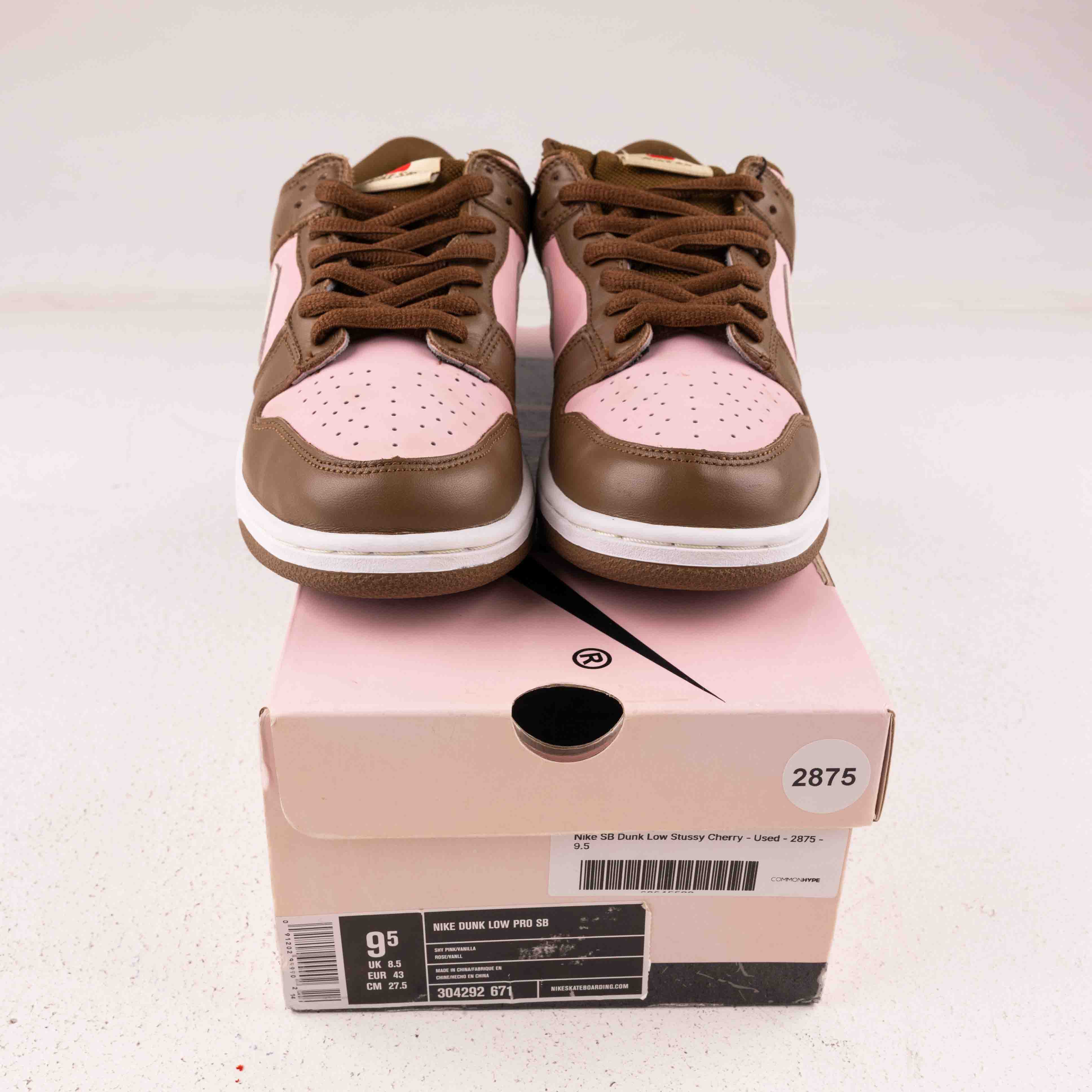 Nike SB Dunk Low Stussy Cherry - Used - 2875 - Common Hype