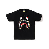 Bape 1ST Camo Shark Tee Black