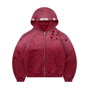 Bravest Studios Red Sapphire Zip Hoodie
