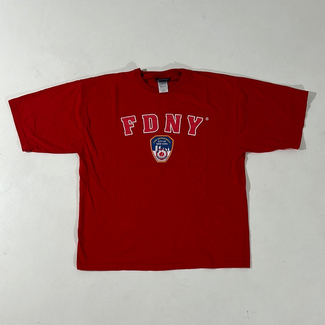 FDNY Tee Red - V93