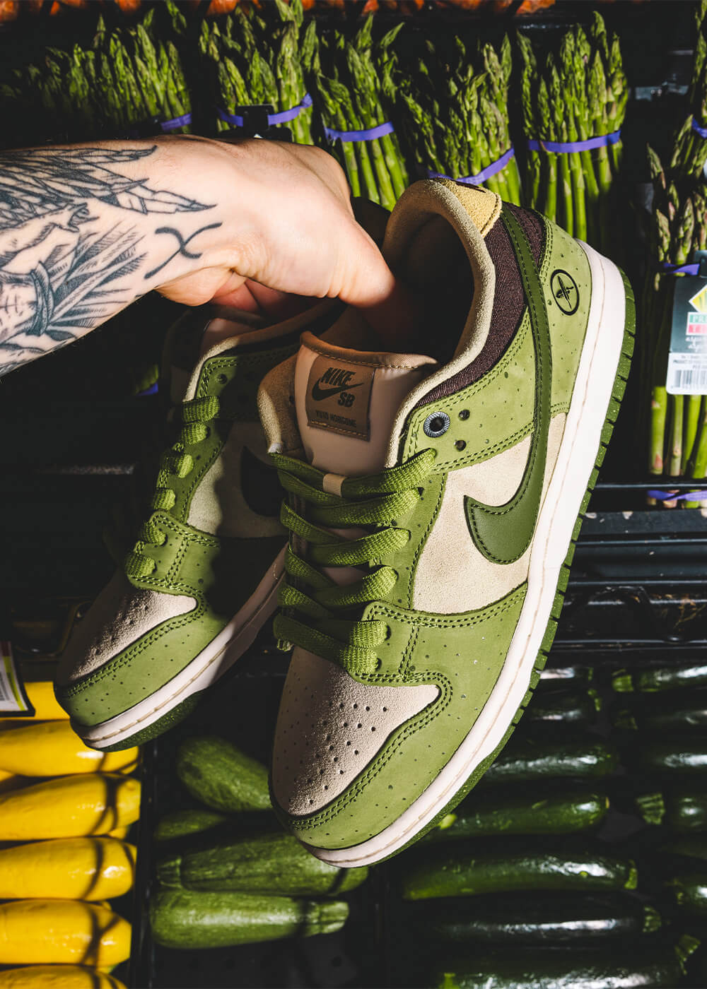 Early Pairs: Nike SB Dunk Yuto Horigome 'Asparagus' | Common