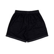 Common Hype Black Contrast Stitching Mesh Short