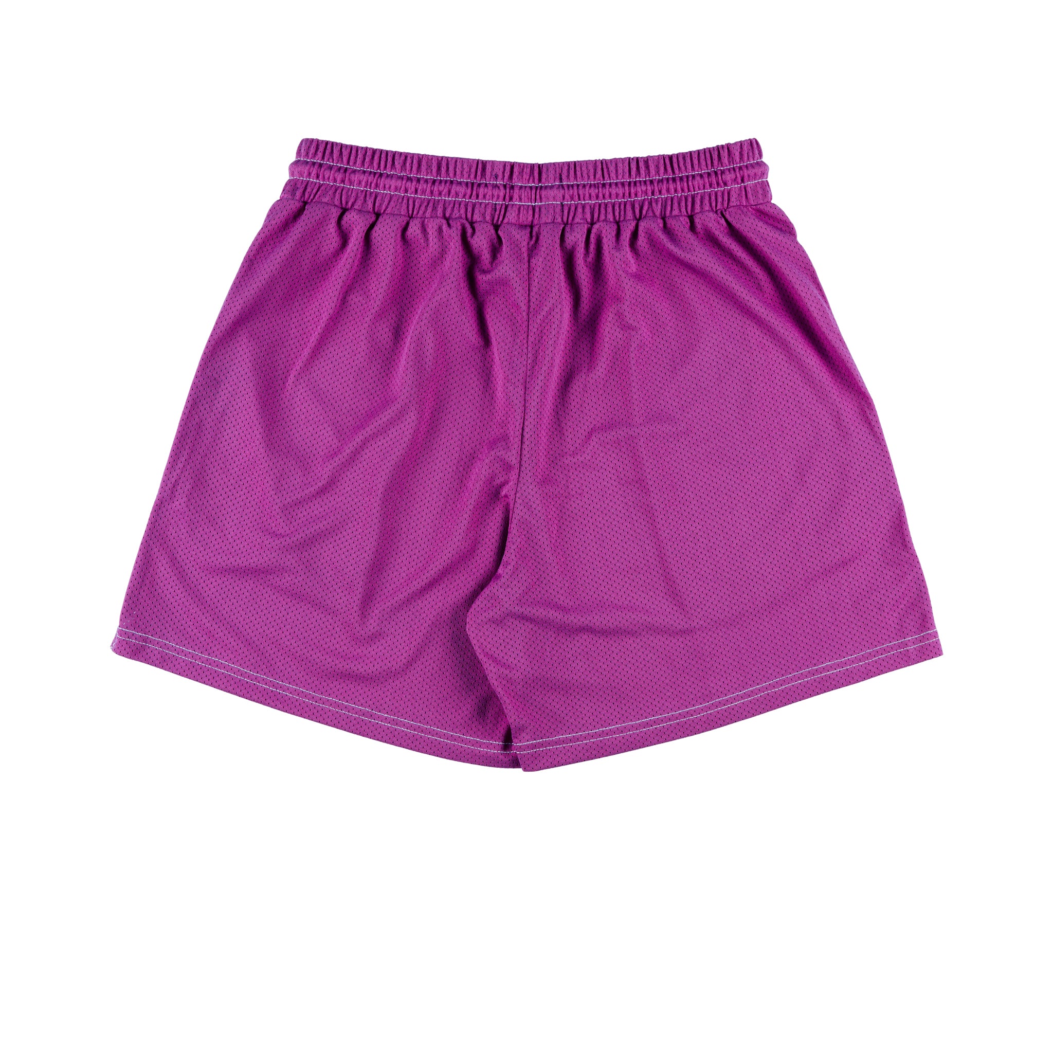 Common Hype Wildberry Contrast Stitching Mesh Short