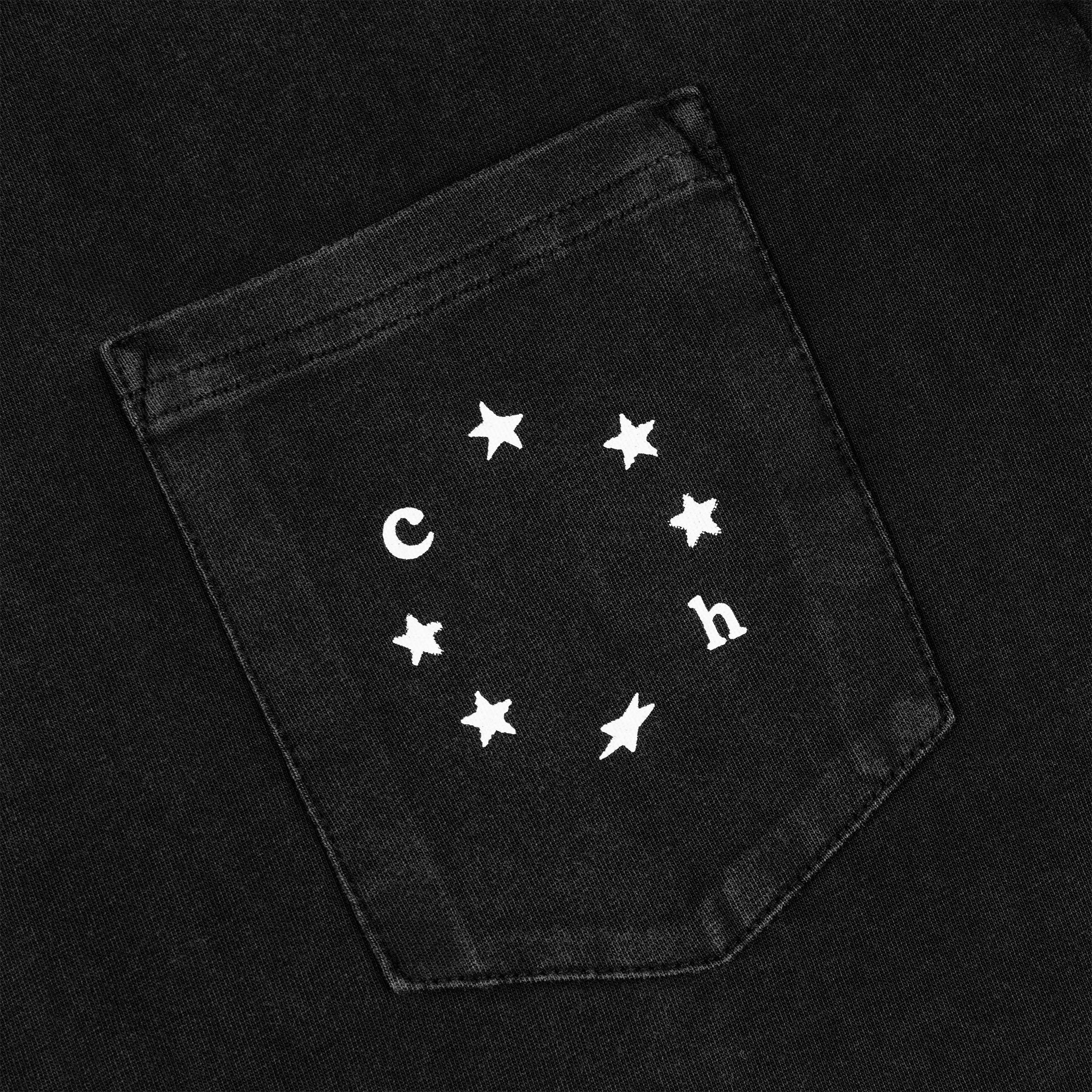 Common Hype 6 Peat Pocket Tee Black