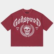 Godspeed Victor Crest Tee Red
