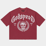Godspeed Victor Crest Tee Red