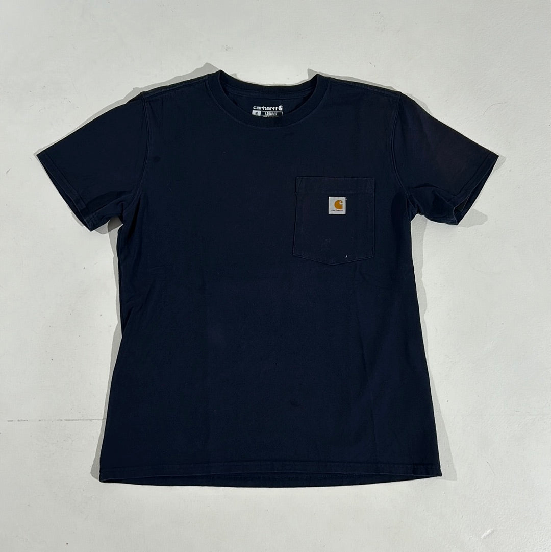 Carhartt Pocket Tee Navy - V9 - Common Hype