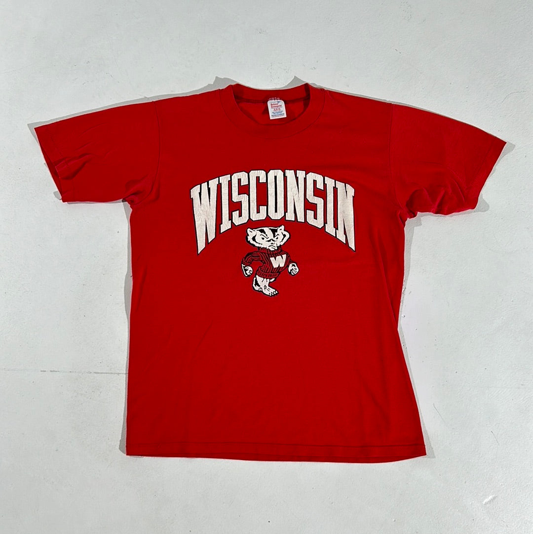 Wisconsin Badgers Youth Tee Red - V58