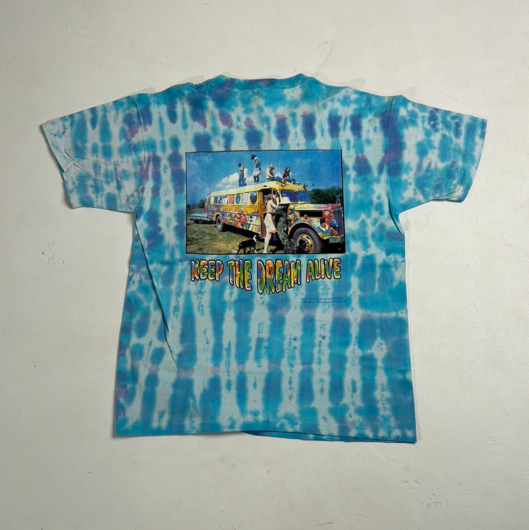 1999 Woodstock Keep The Dream Alive Tie Dye Tee - V159 - Common Hype