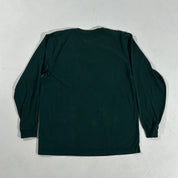 Carhartt Longsleeve Henley Pockey Tee Green - V12 - Common Hype