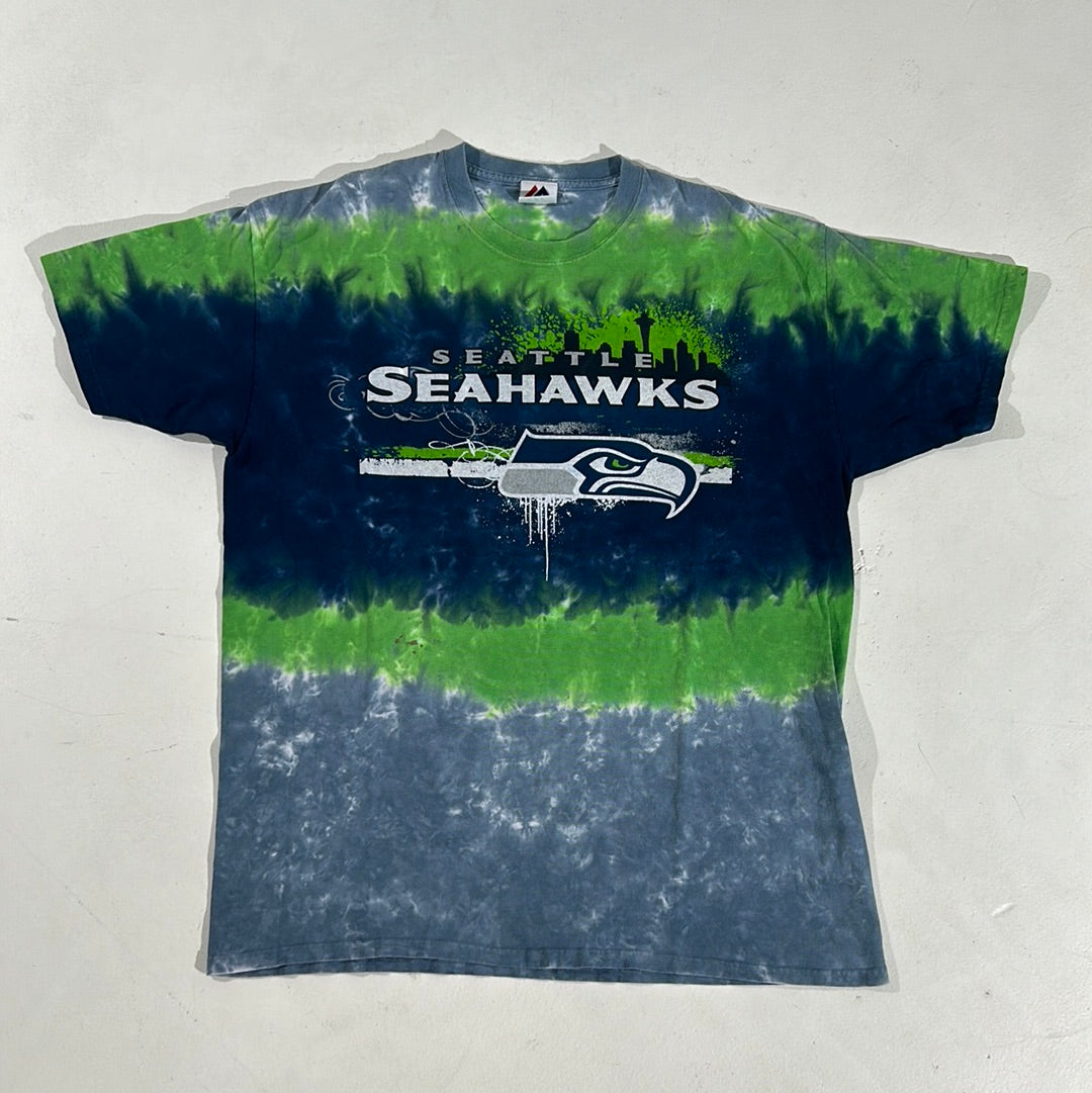 Seattle Seahawks Tie-Dye Tee - V29 - Common Hype