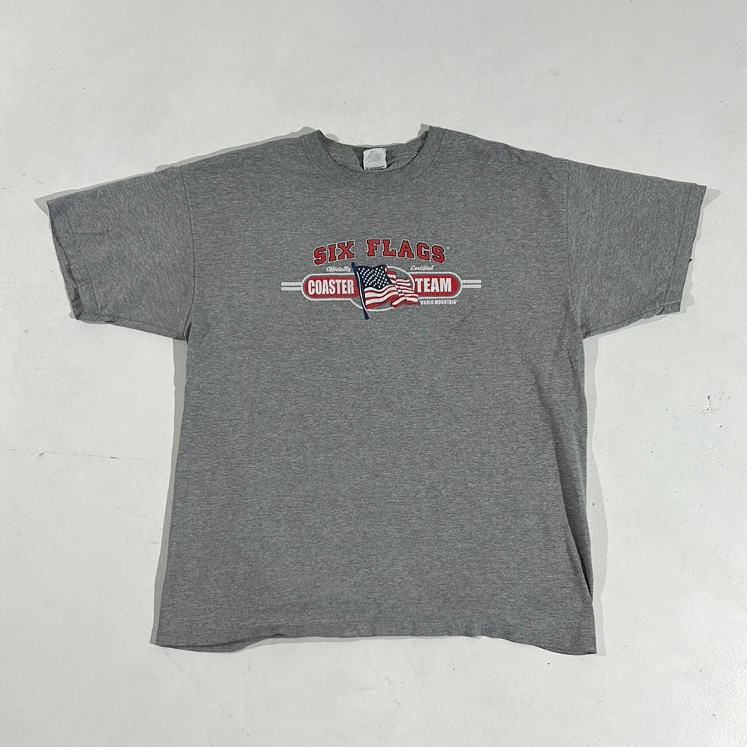 Vintage Six  Flags Tee - V149 - Common Hype