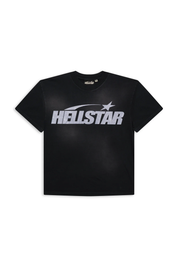 Hellstar Classic Glitter Logo T-Shirt Black/Glitter - Common Hype