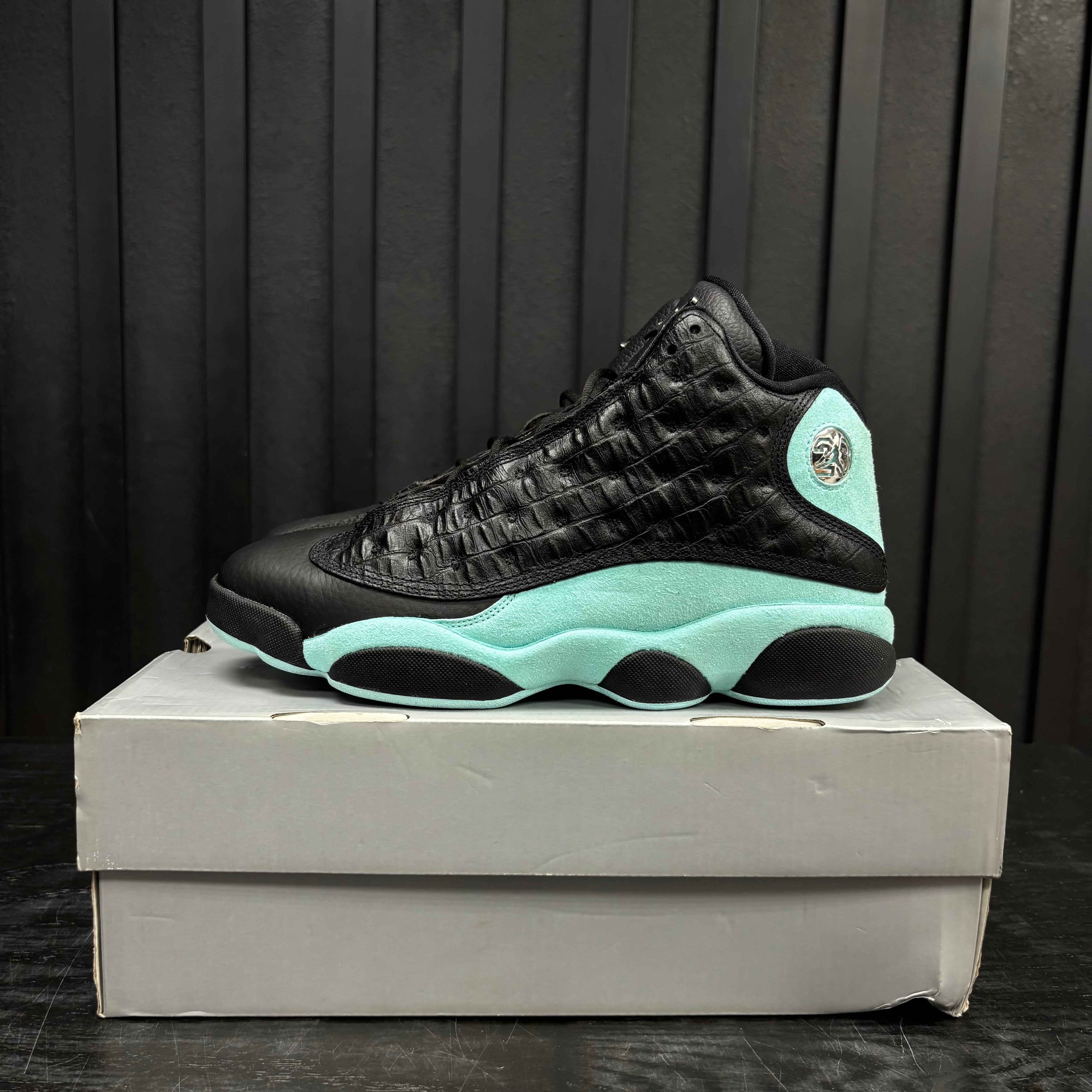 Jordan 13 Retro Black Island Green - Used - 4512