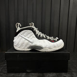 Nike Air Foamposite Pro White Black University Red - Used - 4514