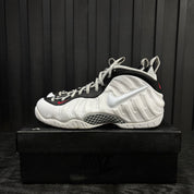 Nike Air Foamposite Pro White Black University Red - Used - 4514