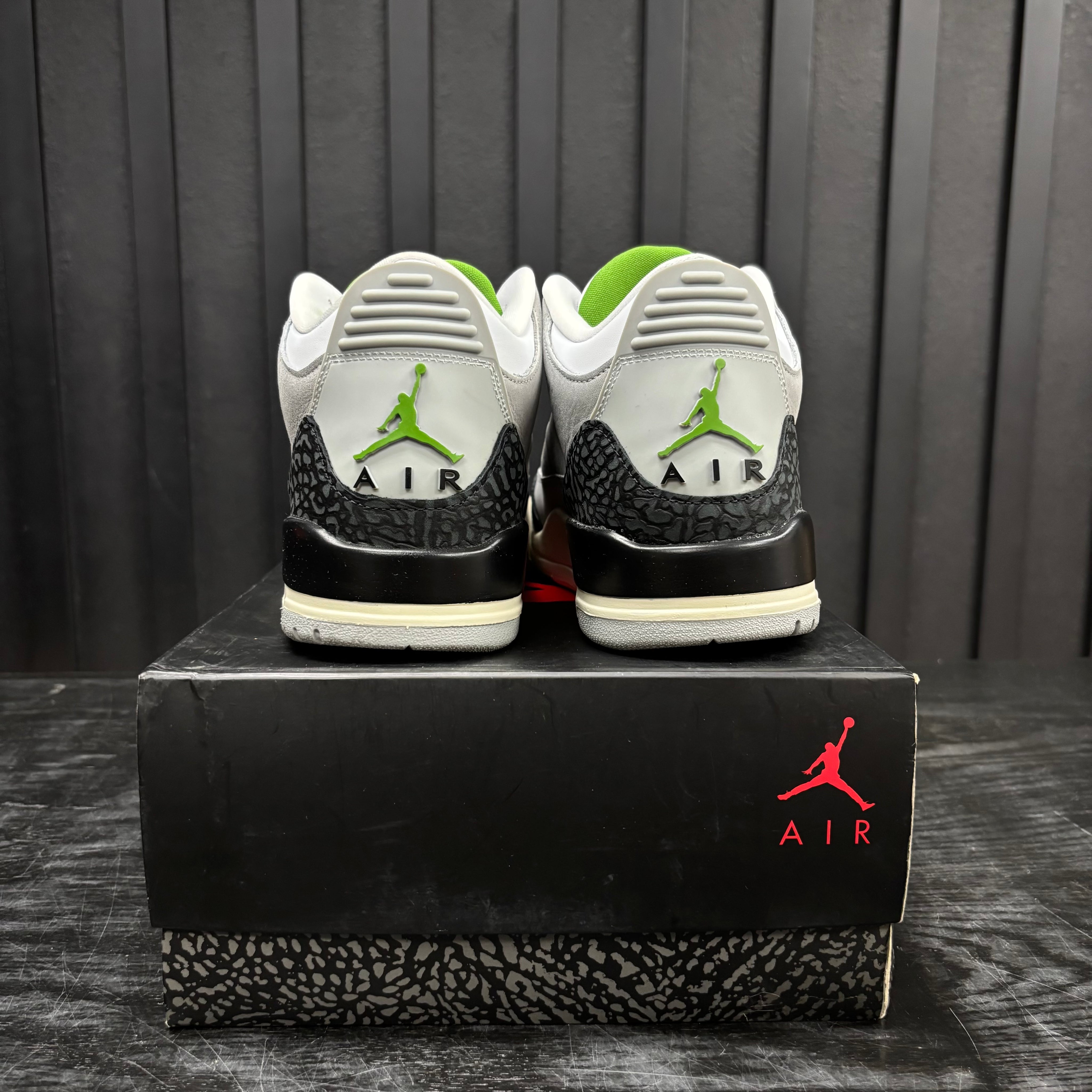 Jordan 3 Retro Chlorophyll - Used - 4473
